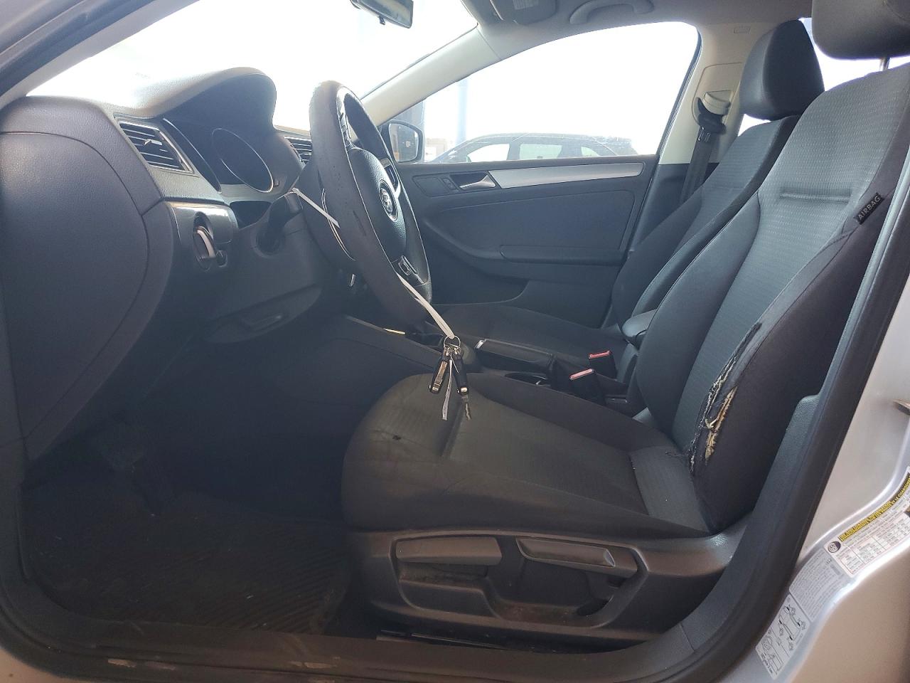 2015 Volkswagen Jetta Se Silver vin: 3VWD17AJ5FM263540