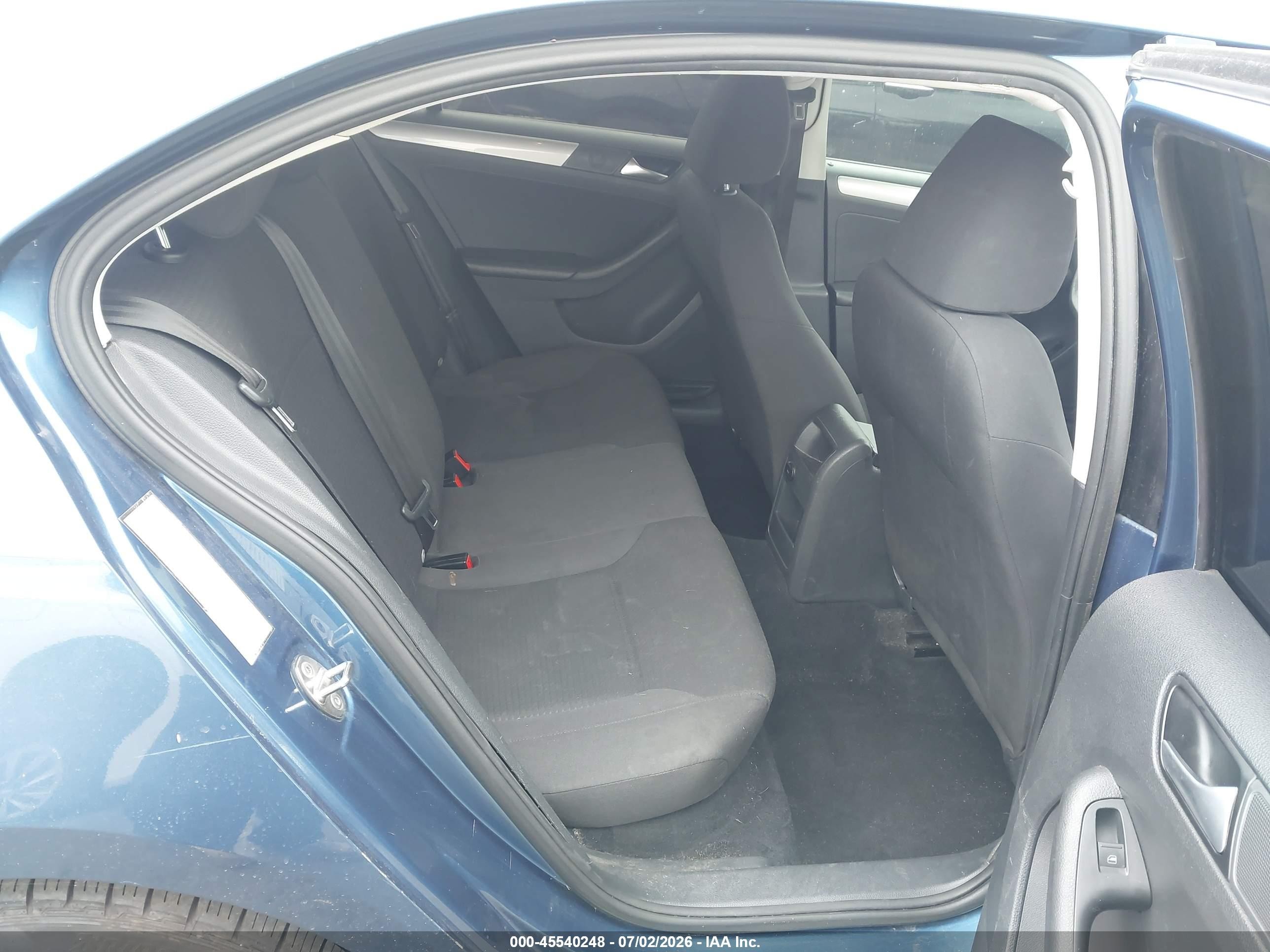 2015 Volkswagen Jetta 1.8t Se Blue vin: 3VWD17AJ5FM266681