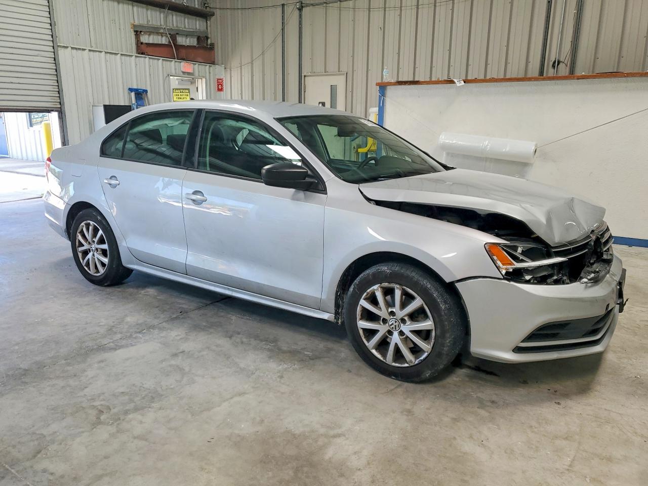 2015 Volkswagen Jetta Se Серебряный vin: 3VWD17AJ5FM267376