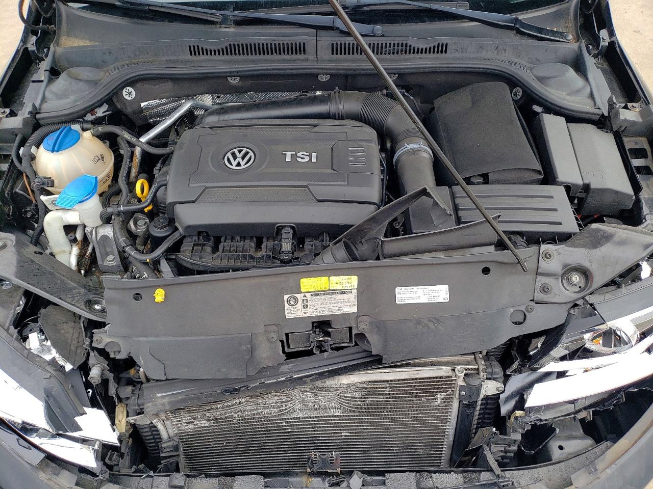 2015 Volkswagen Jetta Se Black vin: 3VWD17AJ5FM316852