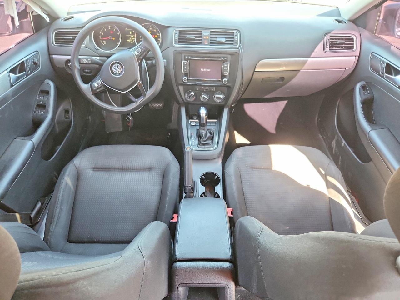2015 Volkswagen Jetta Se White vin: 3VWD17AJ5FM332775