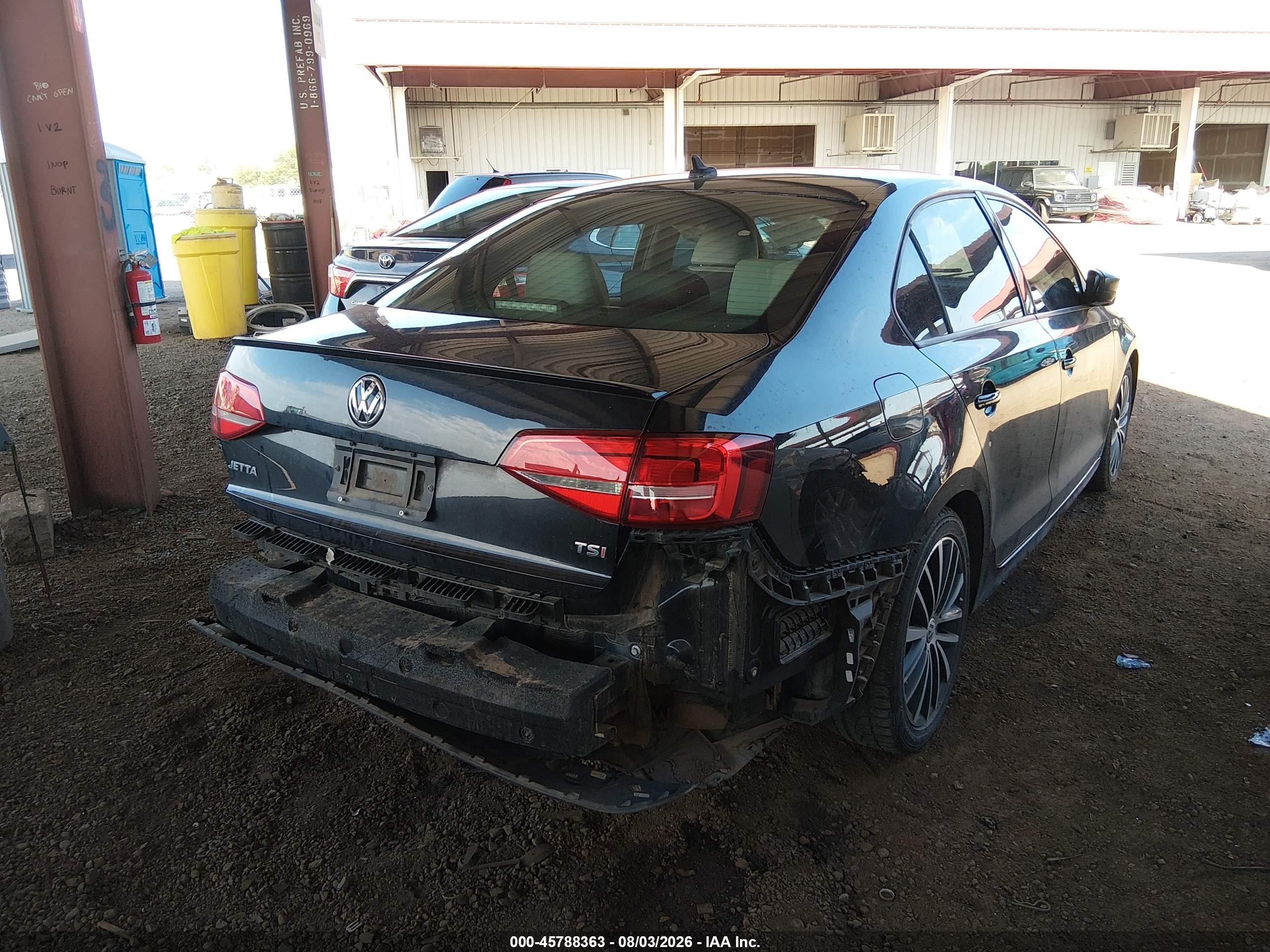 2015 Volkswagen Jetta 1.8t Sport Black vin: 3VWD17AJ5FM428194