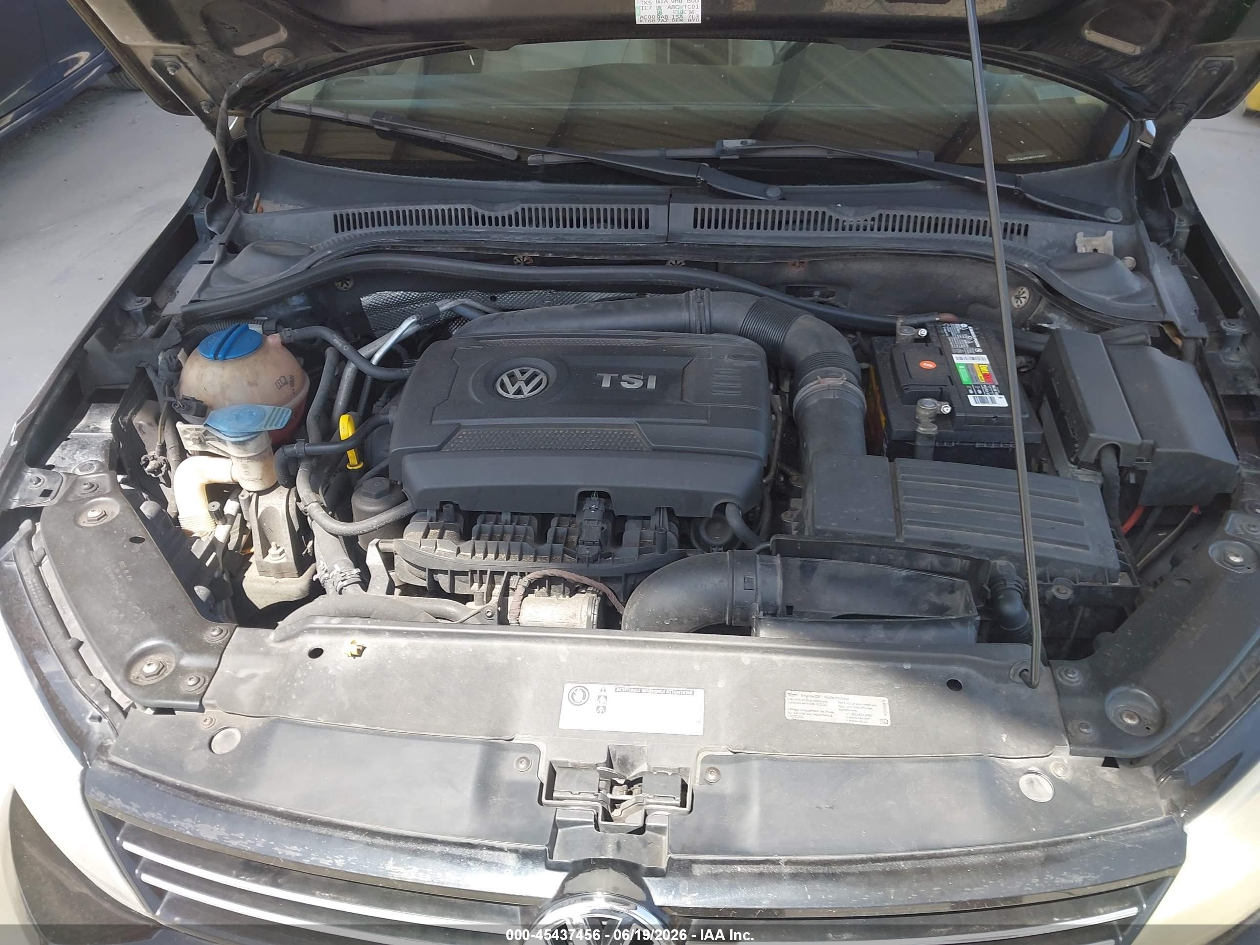 2014 Volkswagen Jetta 1.8t Se Black vin: 3VWD17AJ6EM221943