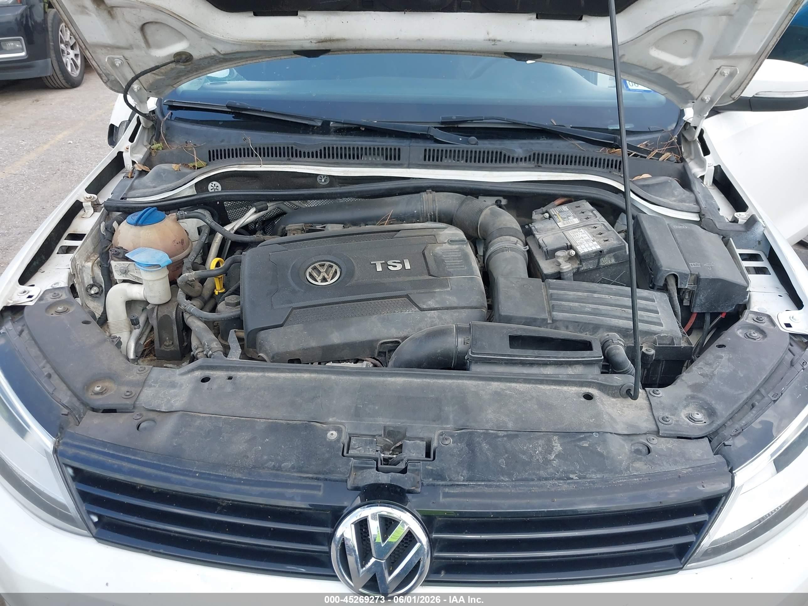 2014 Volkswagen Jetta 1.8t Se Белый vin: 3VWD17AJ6EM244381