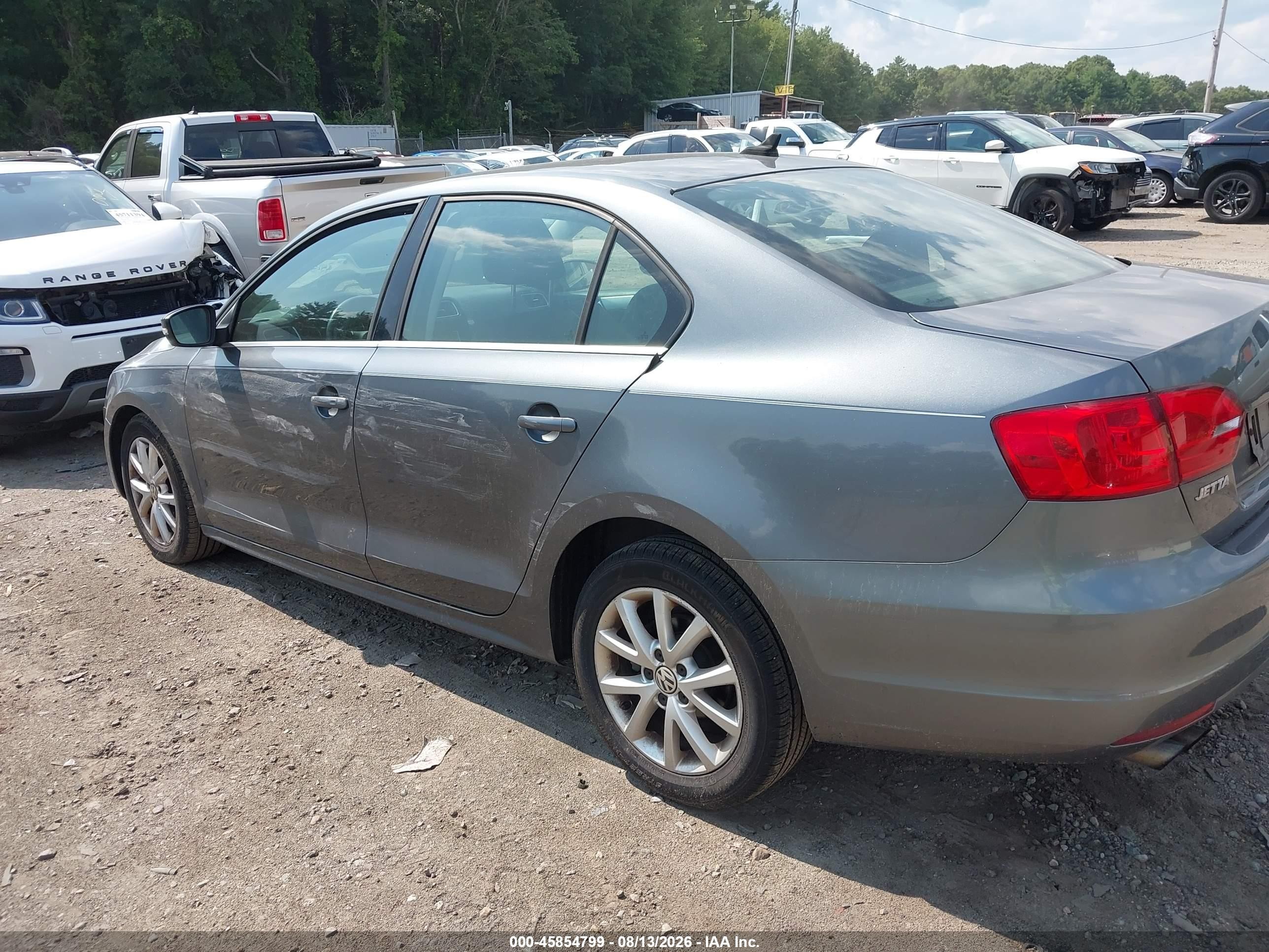 2014 Volkswagen Jetta 1.8t Se Серый vin: 3VWD17AJ6EM277624