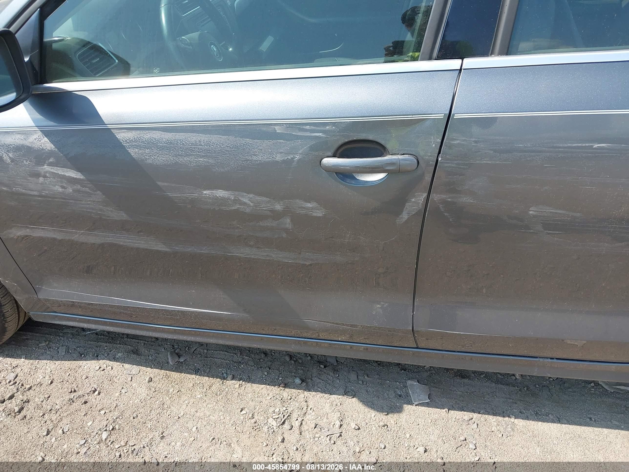 2014 Volkswagen Jetta 1.8t Se Серый vin: 3VWD17AJ6EM277624