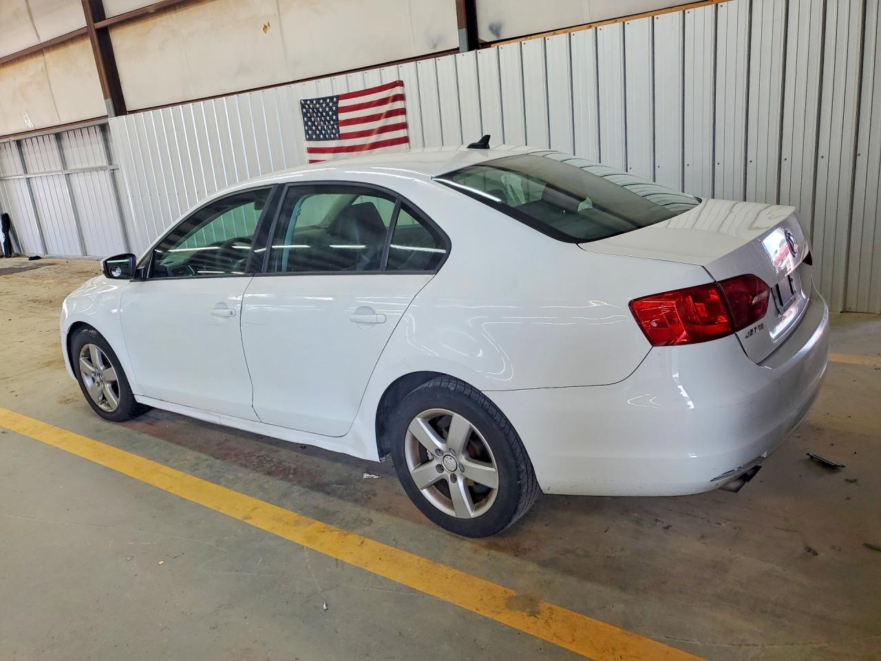2014 Volkswagen Jetta Se White vin: 3VWD17AJ6EM301629