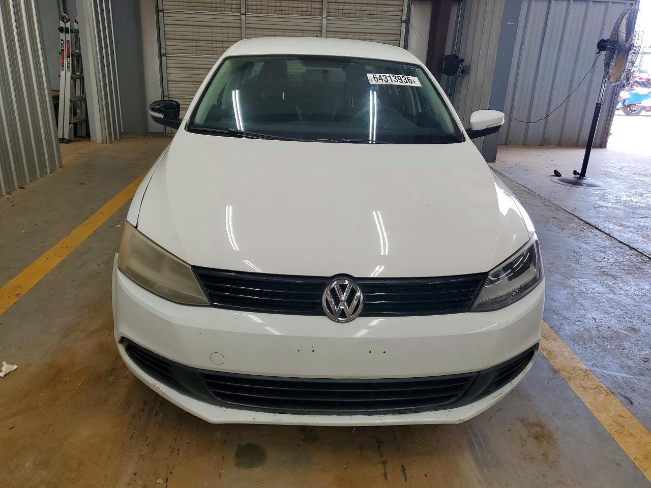 2014 Volkswagen Jetta Se White vin: 3VWD17AJ6EM301629