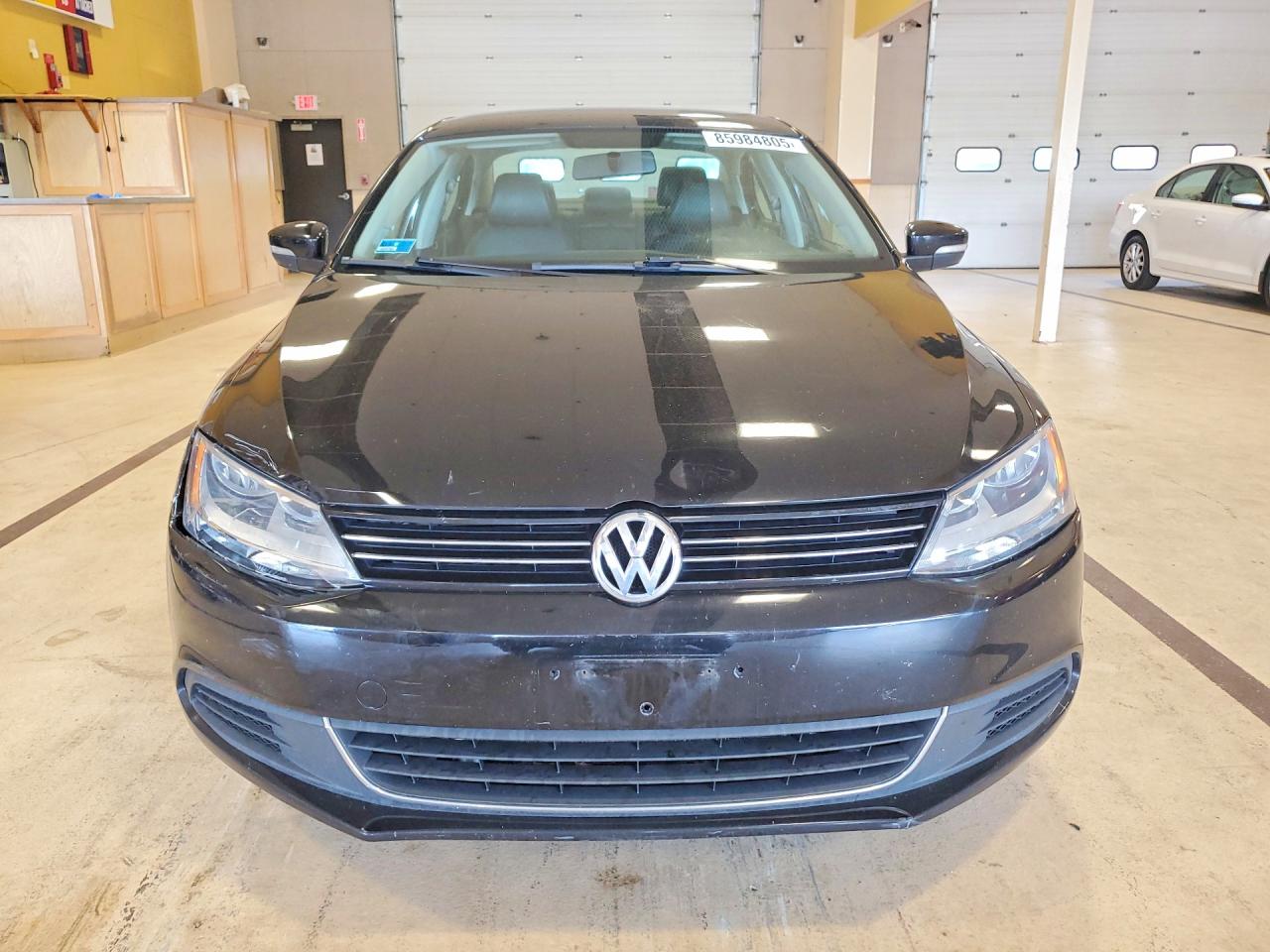 2014 Volkswagen Jetta Se Black vin: 3VWD17AJ6EM330645