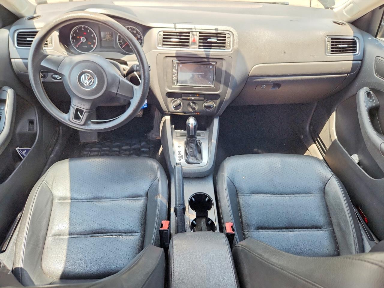 2014 Volkswagen Jetta Se Black vin: 3VWD17AJ6EM366531