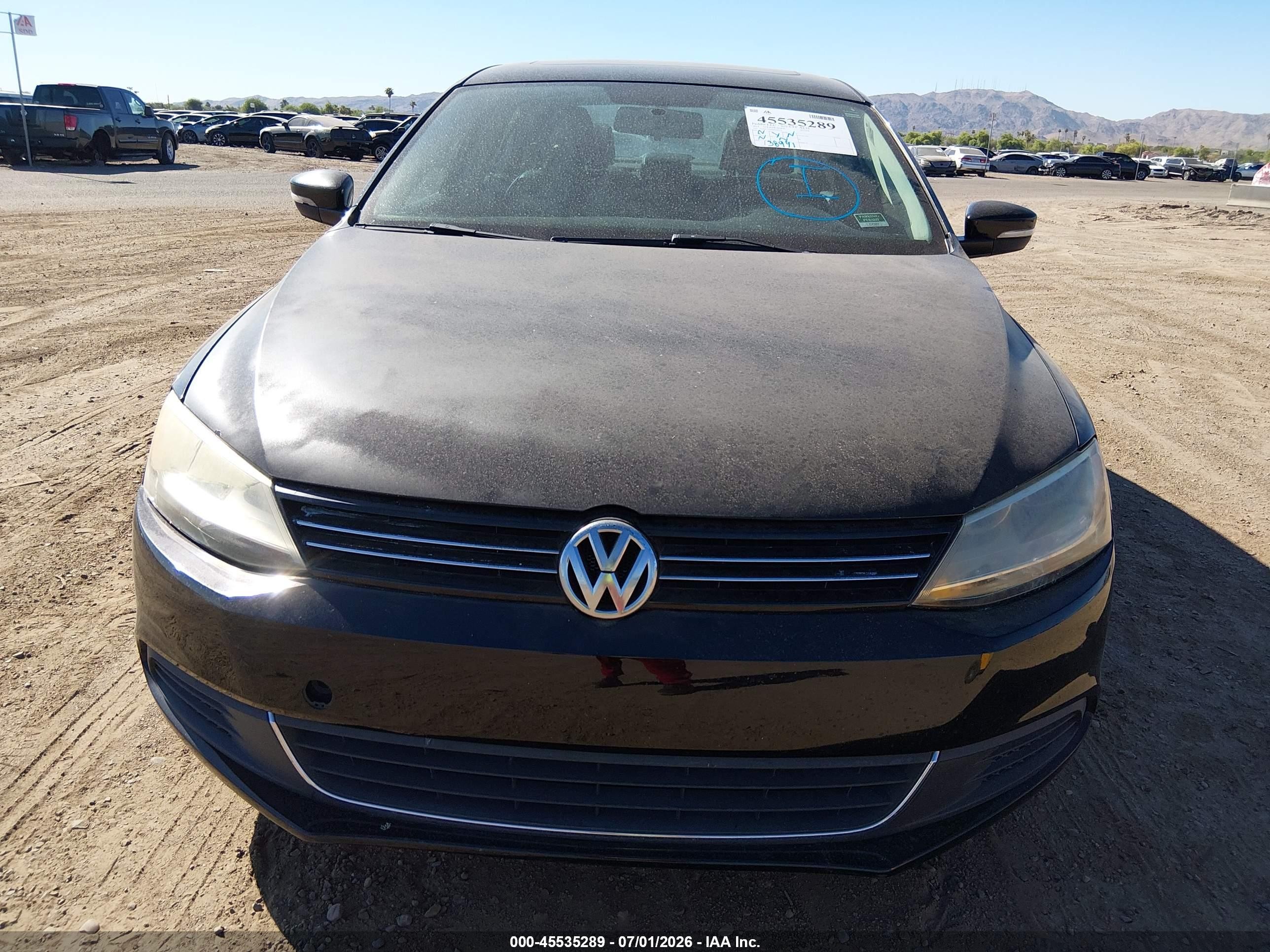 2014 Volkswagen Jetta 1.8t Se Black vin: 3VWD17AJ6EM369185