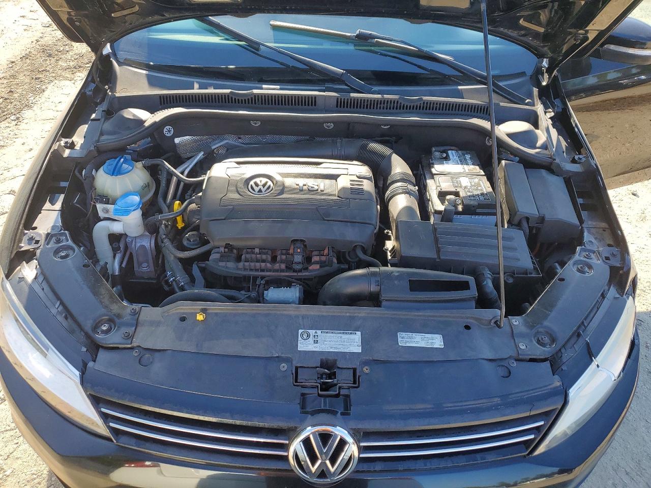 2014 Volkswagen Jetta Se Черный vin: 3VWD17AJ6EM391980