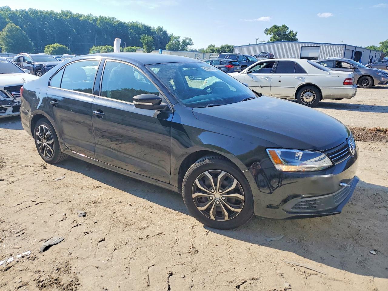 2014 Volkswagen Jetta Se Черный vin: 3VWD17AJ6EM391980