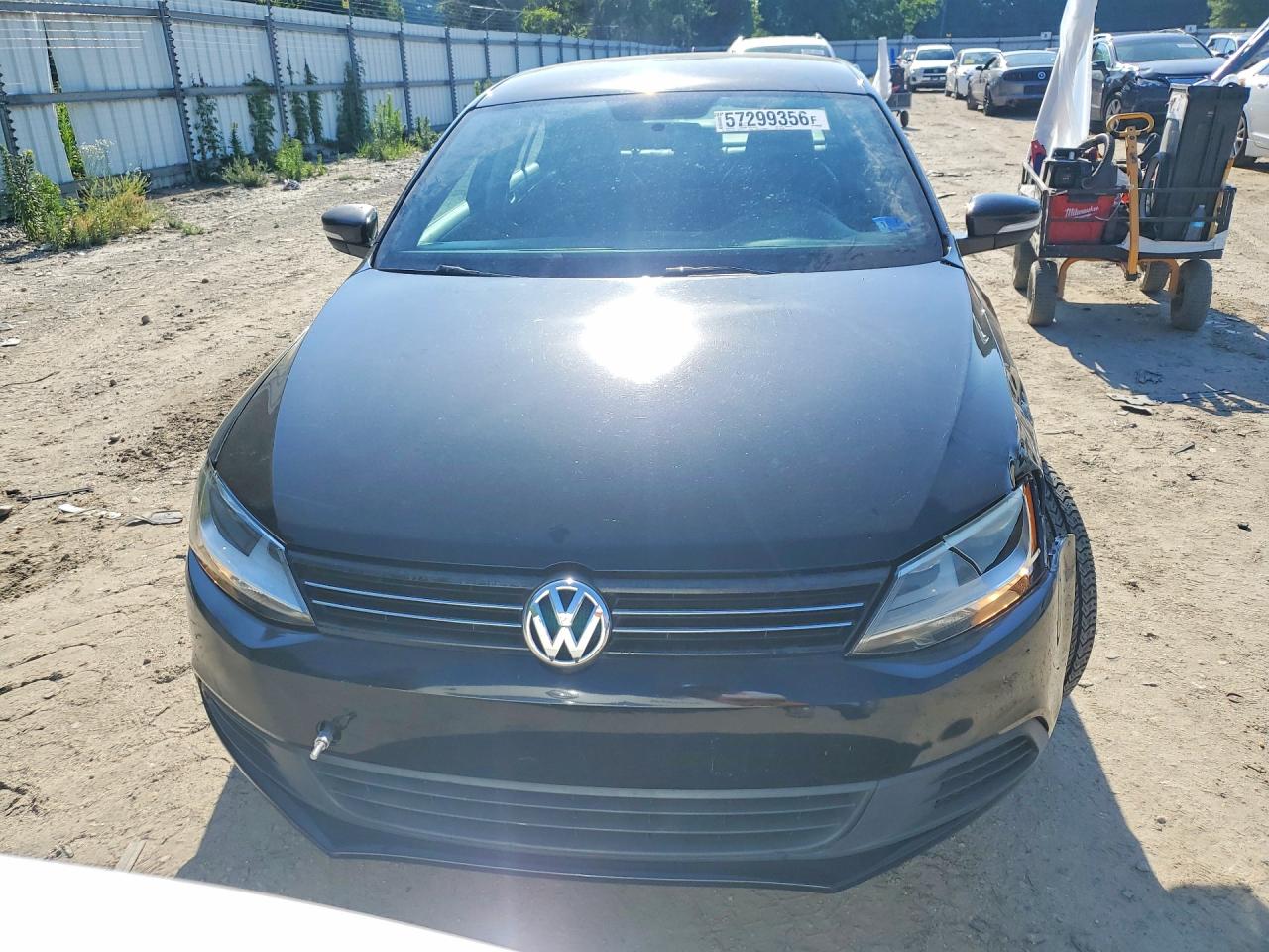 2014 Volkswagen Jetta Se Черный vin: 3VWD17AJ6EM391980