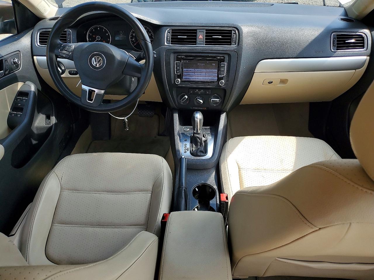 2014 Volkswagen Jetta Se Brown vin: 3VWD17AJ6EM399609