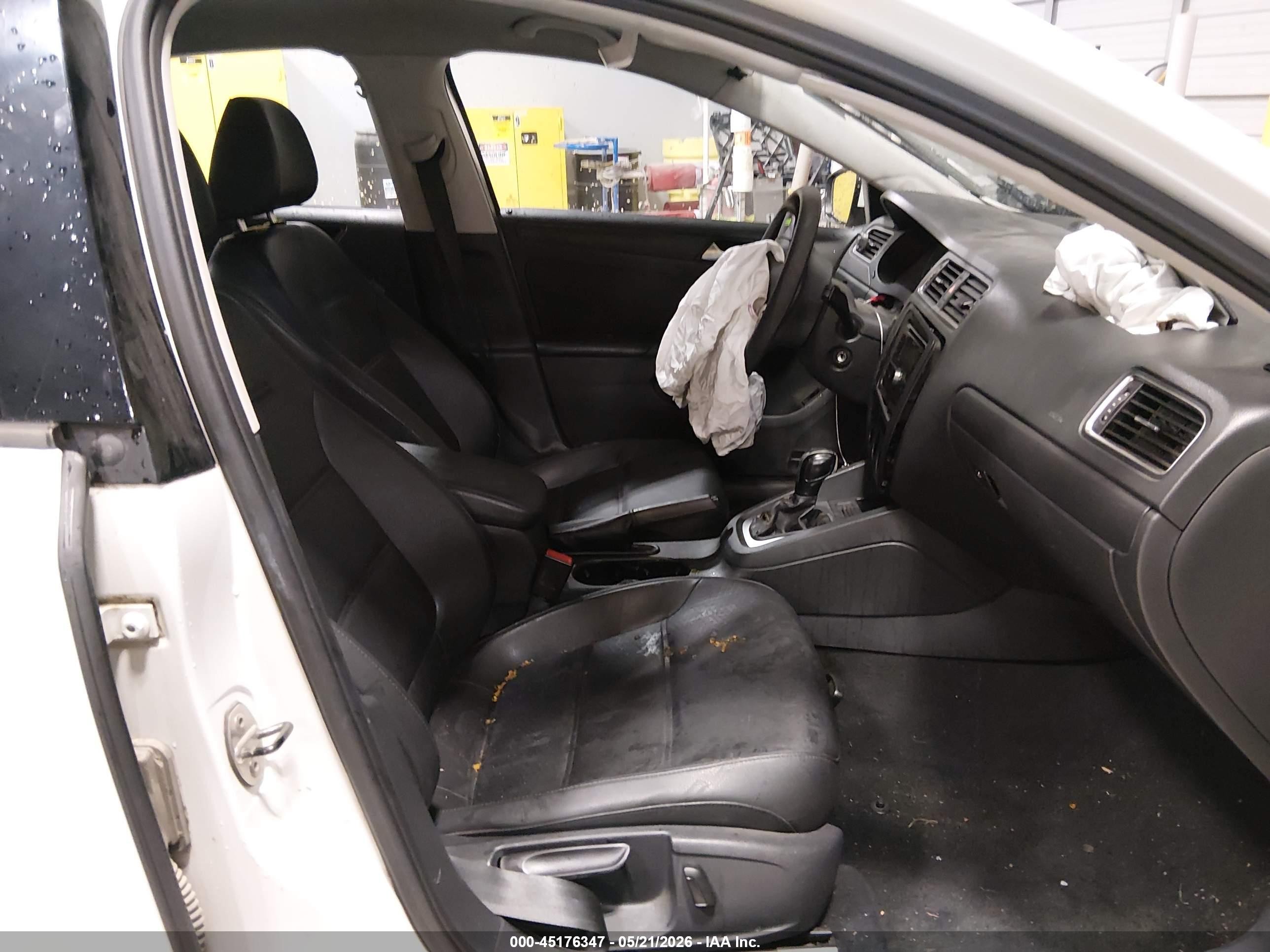 2014 Volkswagen Jetta 1.8t Se Белый vin: 3VWD17AJ6EM413556