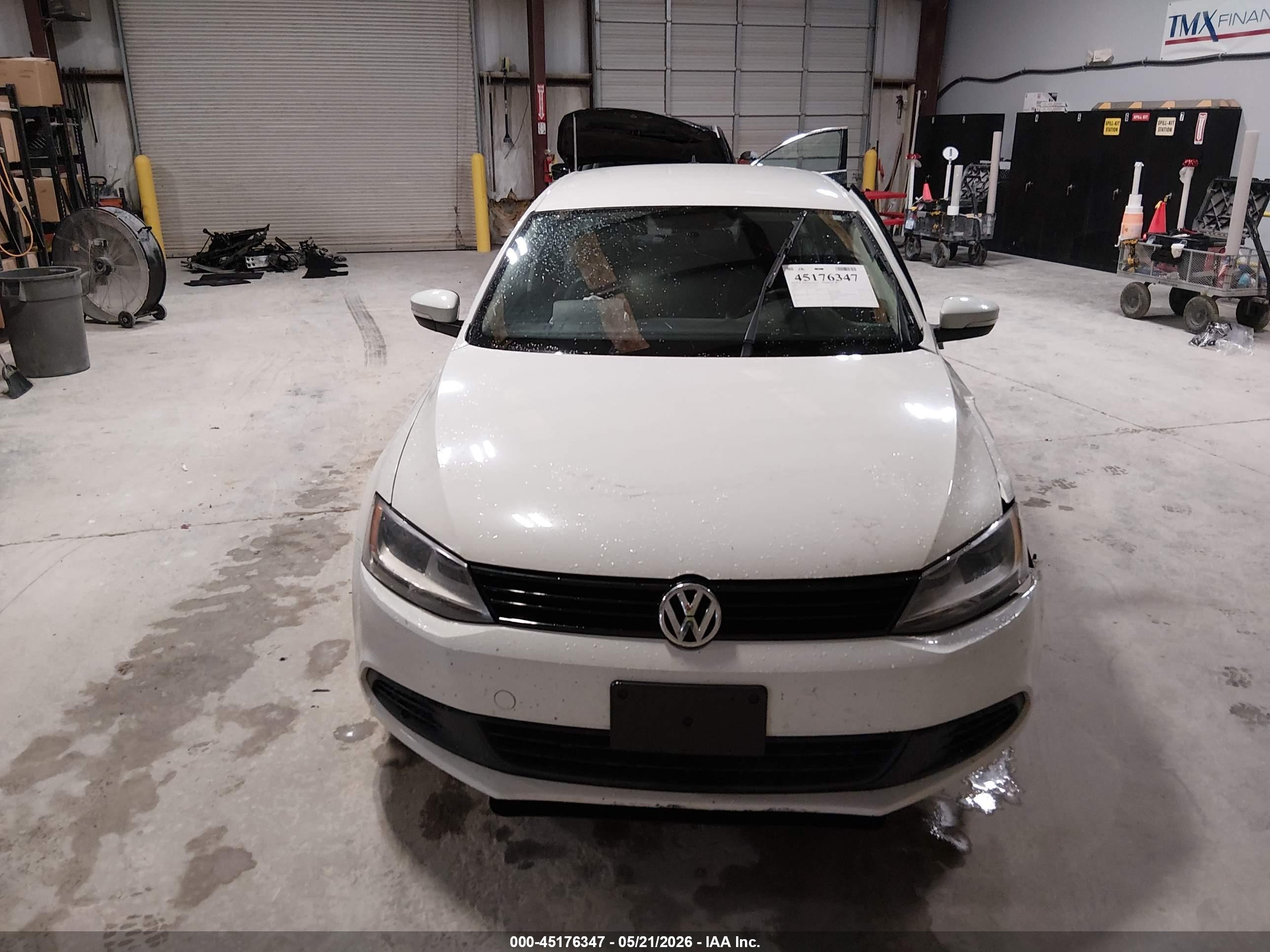 2014 Volkswagen Jetta 1.8t Se Белый vin: 3VWD17AJ6EM413556