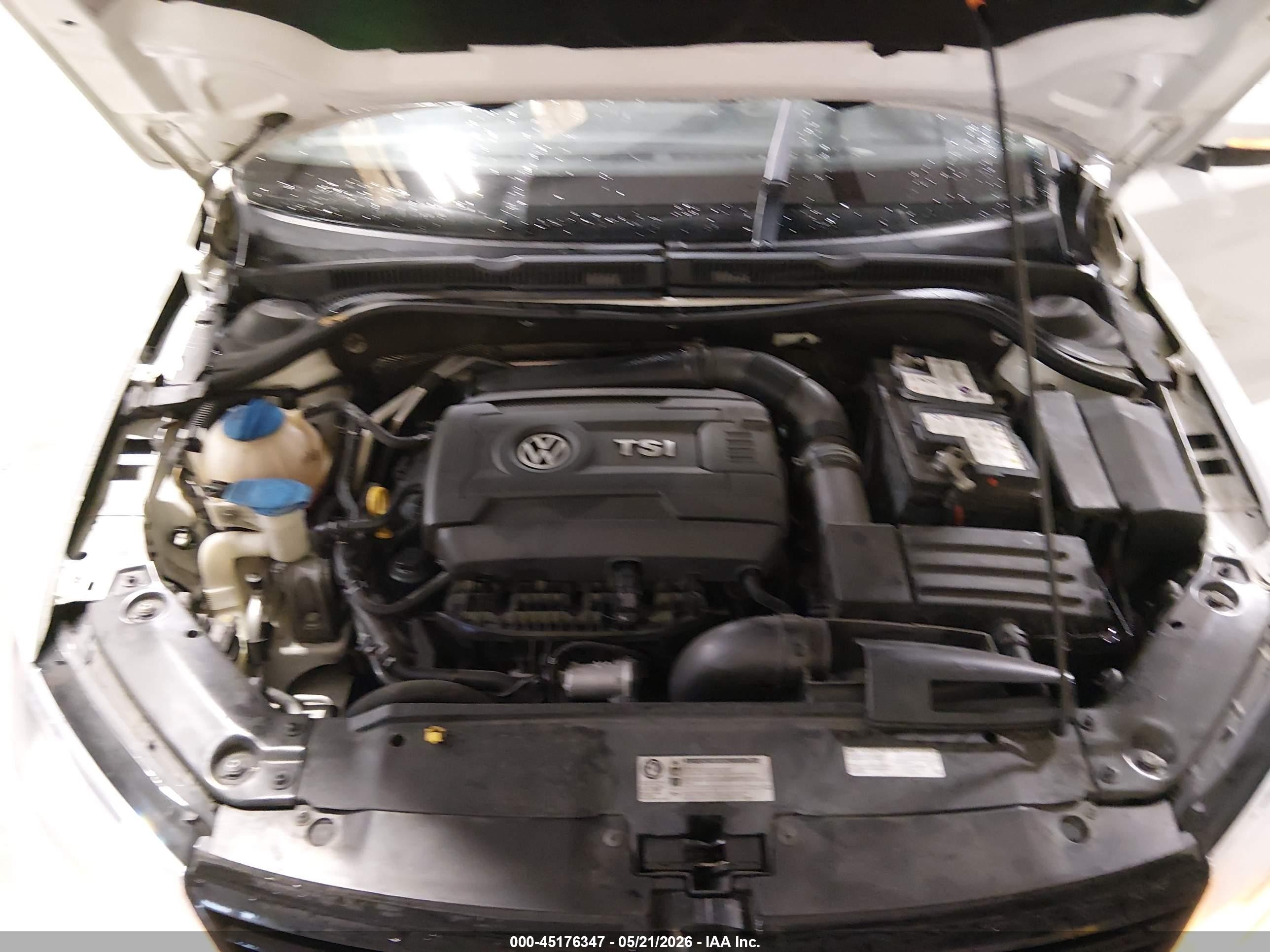 2014 Volkswagen Jetta 1.8t Se Белый vin: 3VWD17AJ6EM413556