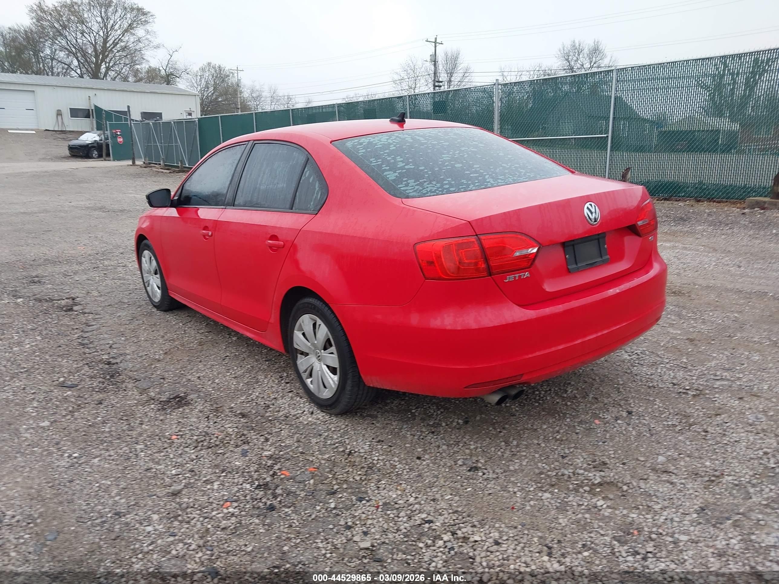2014 Volkswagen Jetta 1.8t Se Red vin: 3VWD17AJ6EM417557