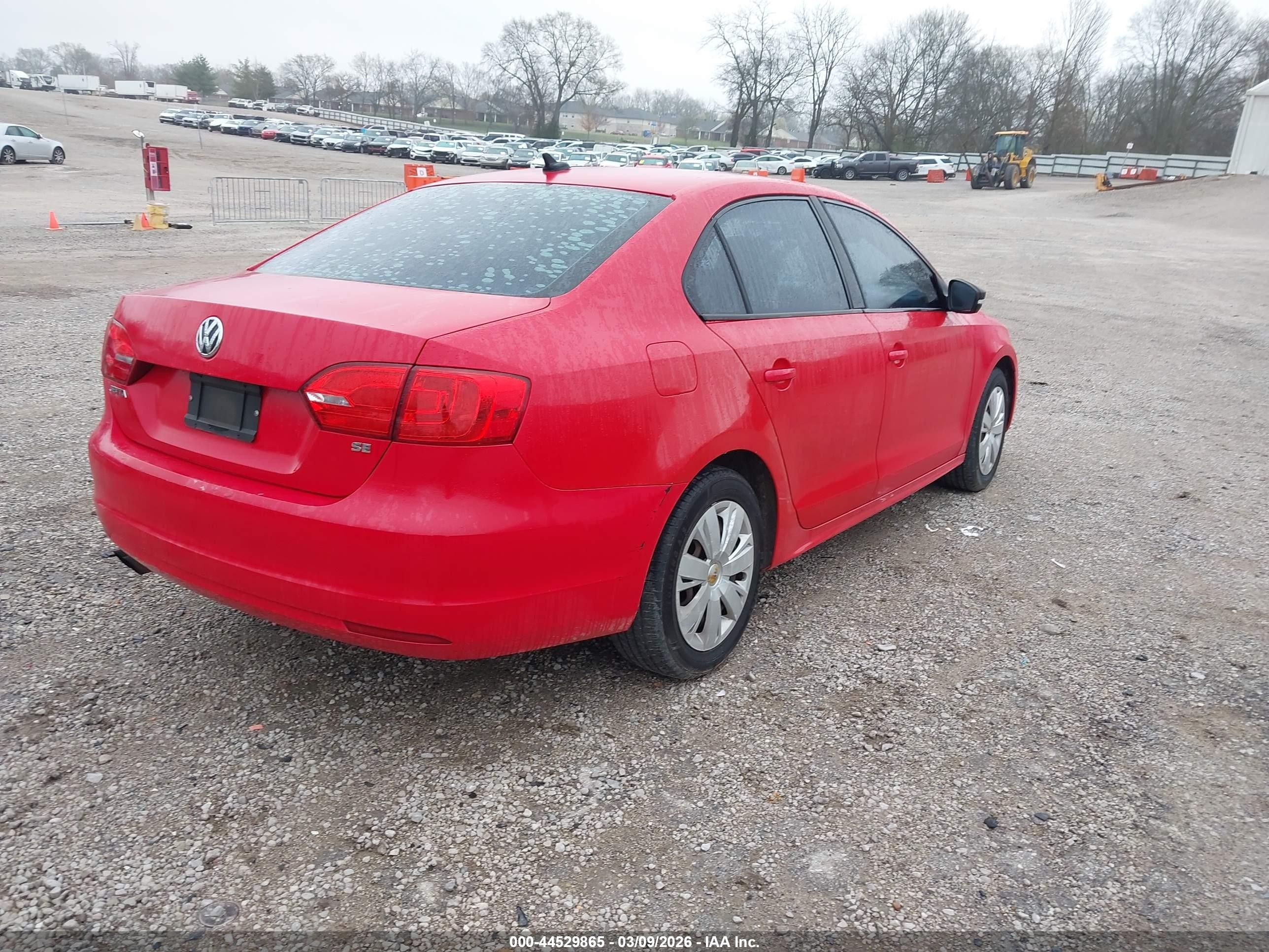 2014 Volkswagen Jetta 1.8t Se Red vin: 3VWD17AJ6EM417557