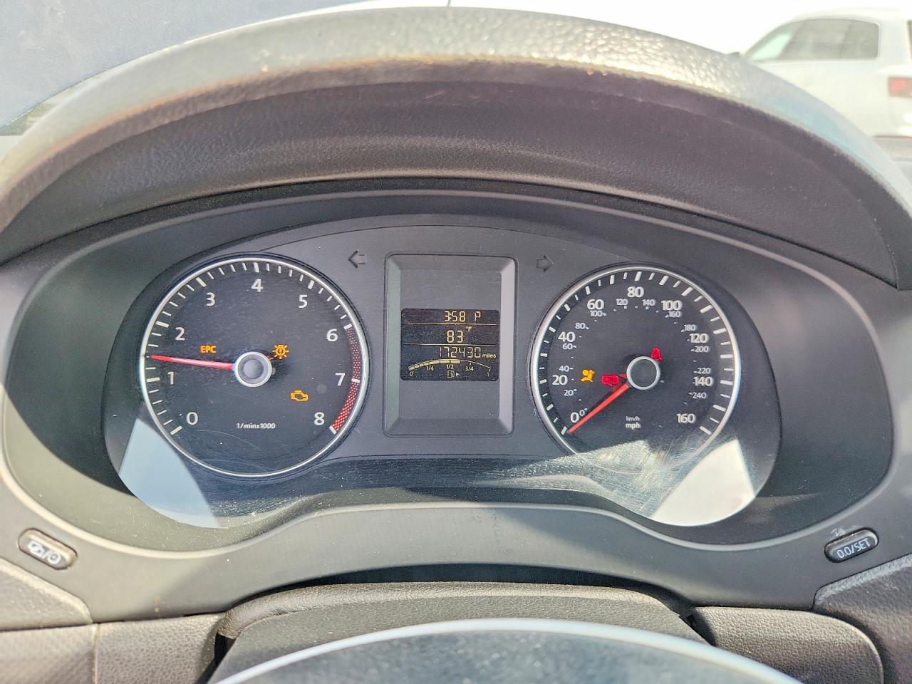 2014 Volkswagen Jetta Se Blue vin: 3VWD17AJ6EM417915