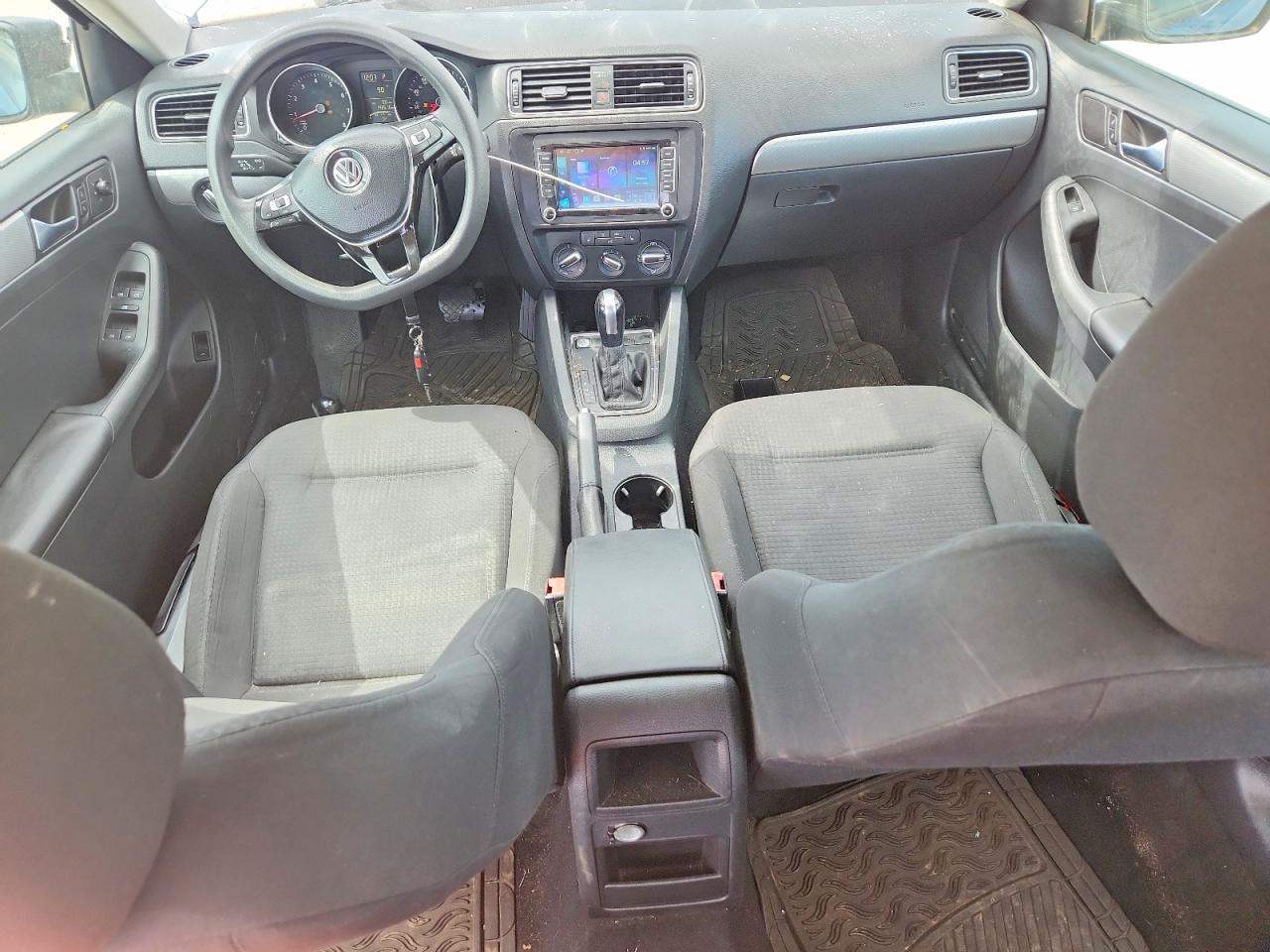 2015 Volkswagen Jetta Se Blue vin: 3VWD17AJ6FM296515