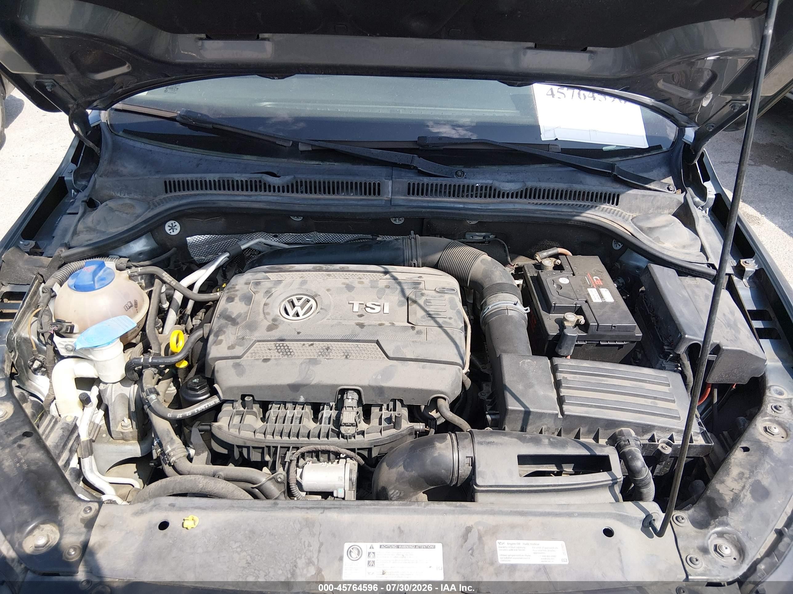 2014 Volkswagen Jetta 1.8t Se Серый vin: 3VWD17AJ7EM227976