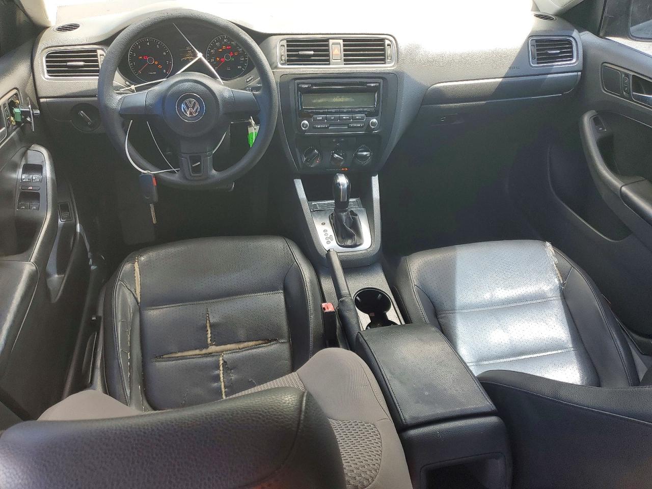 2014 Volkswagen Jetta Se Gray vin: 3VWD17AJ7EM238279