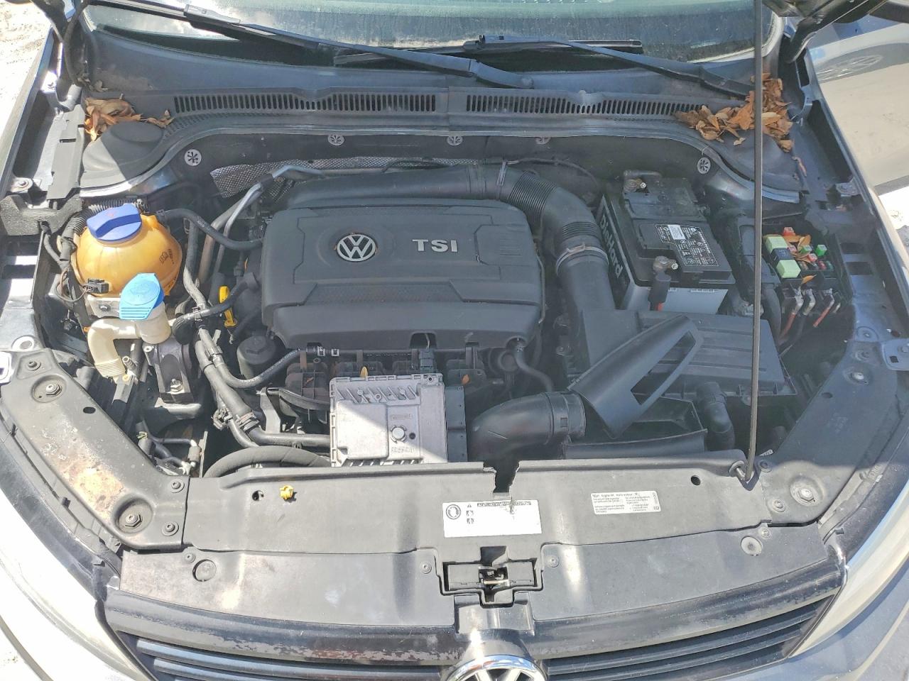 2014 Volkswagen Jetta Se Gray vin: 3VWD17AJ7EM238279