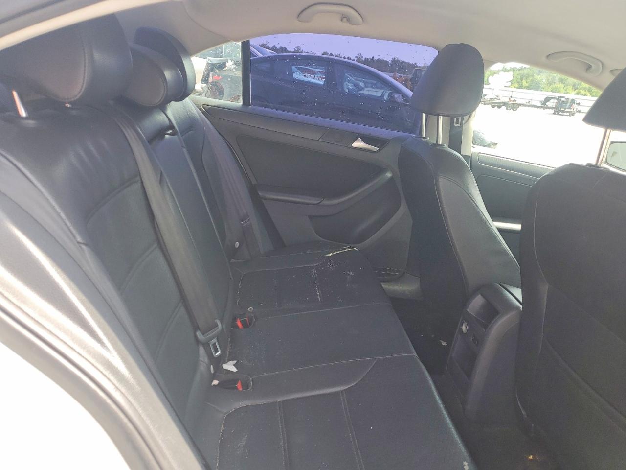 2014 Volkswagen Jetta Se White vin: 3VWD17AJ7EM263294