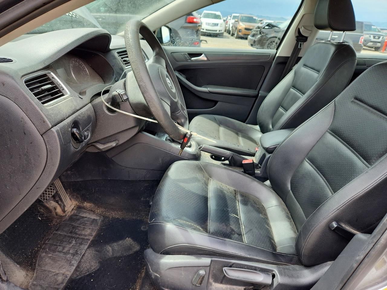 2014 Volkswagen Jetta Se Charcoal vin: 3VWD17AJ7EM286204