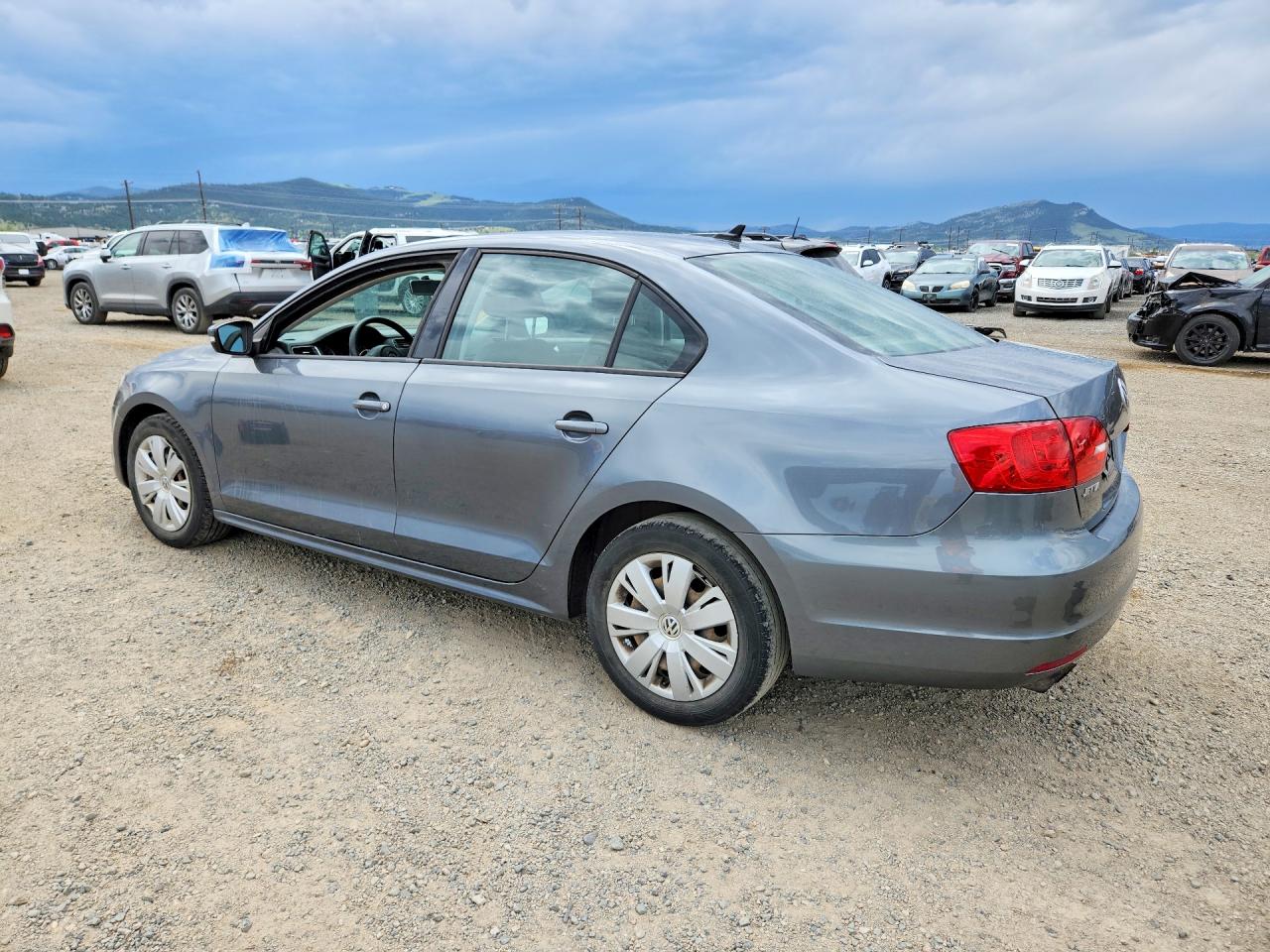2014 Volkswagen Jetta Se Charcoal vin: 3VWD17AJ7EM286204