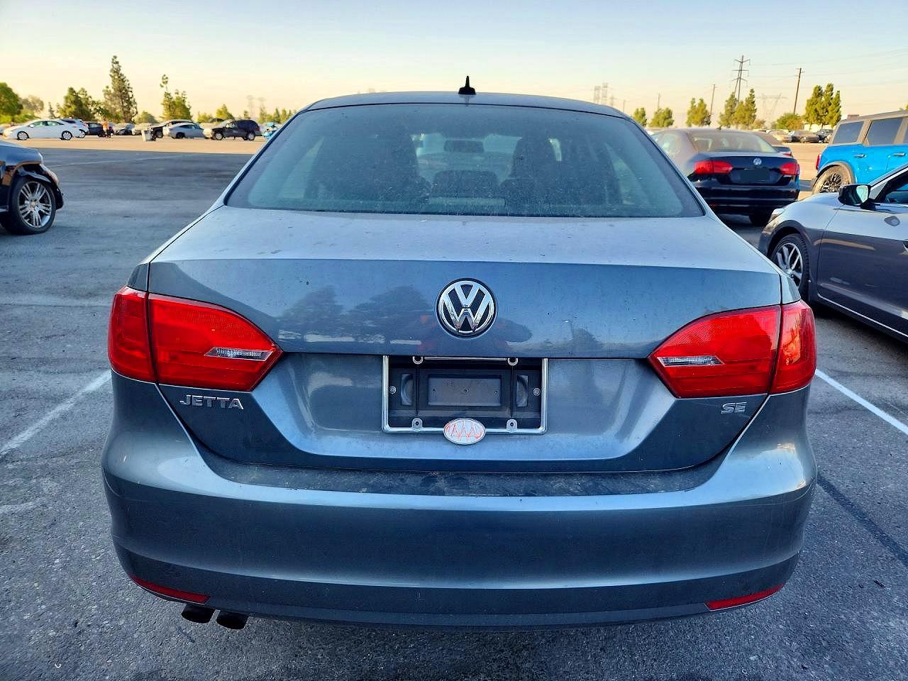 2014 Volkswagen Jetta Se Gray vin: 3VWD17AJ7EM293217