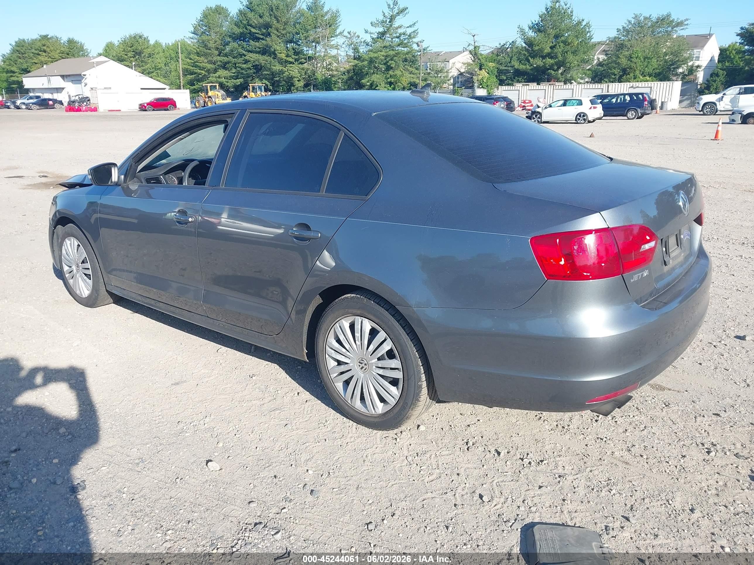 2014 Volkswagen Jetta 1.8t Se Черный vin: 3VWD17AJ7EM297557