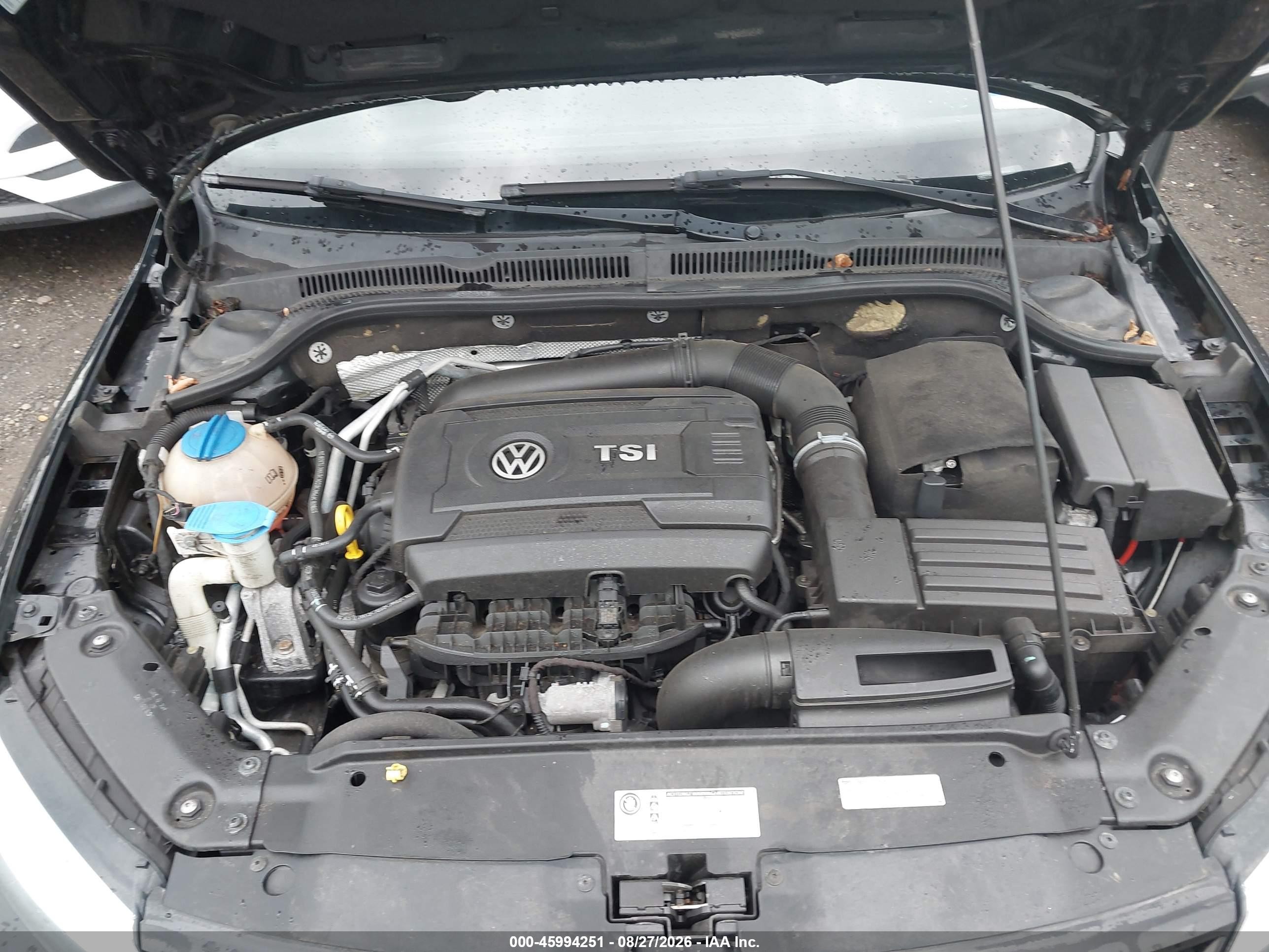 2014 Volkswagen Jetta 1.8t Se Black vin: 3VWD17AJ7EM396573