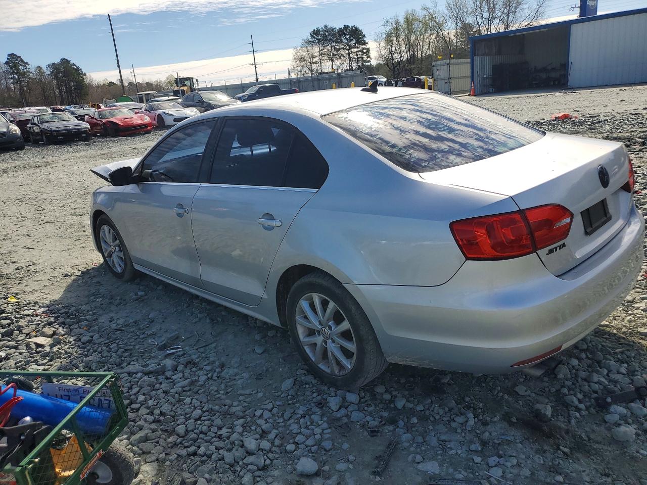 2014 Volkswagen Jetta Se Серый vin: 3VWD17AJ7EM402467