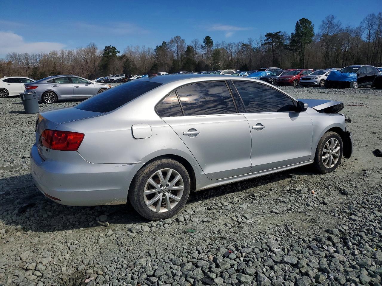 2014 Volkswagen Jetta Se Серый vin: 3VWD17AJ7EM402467