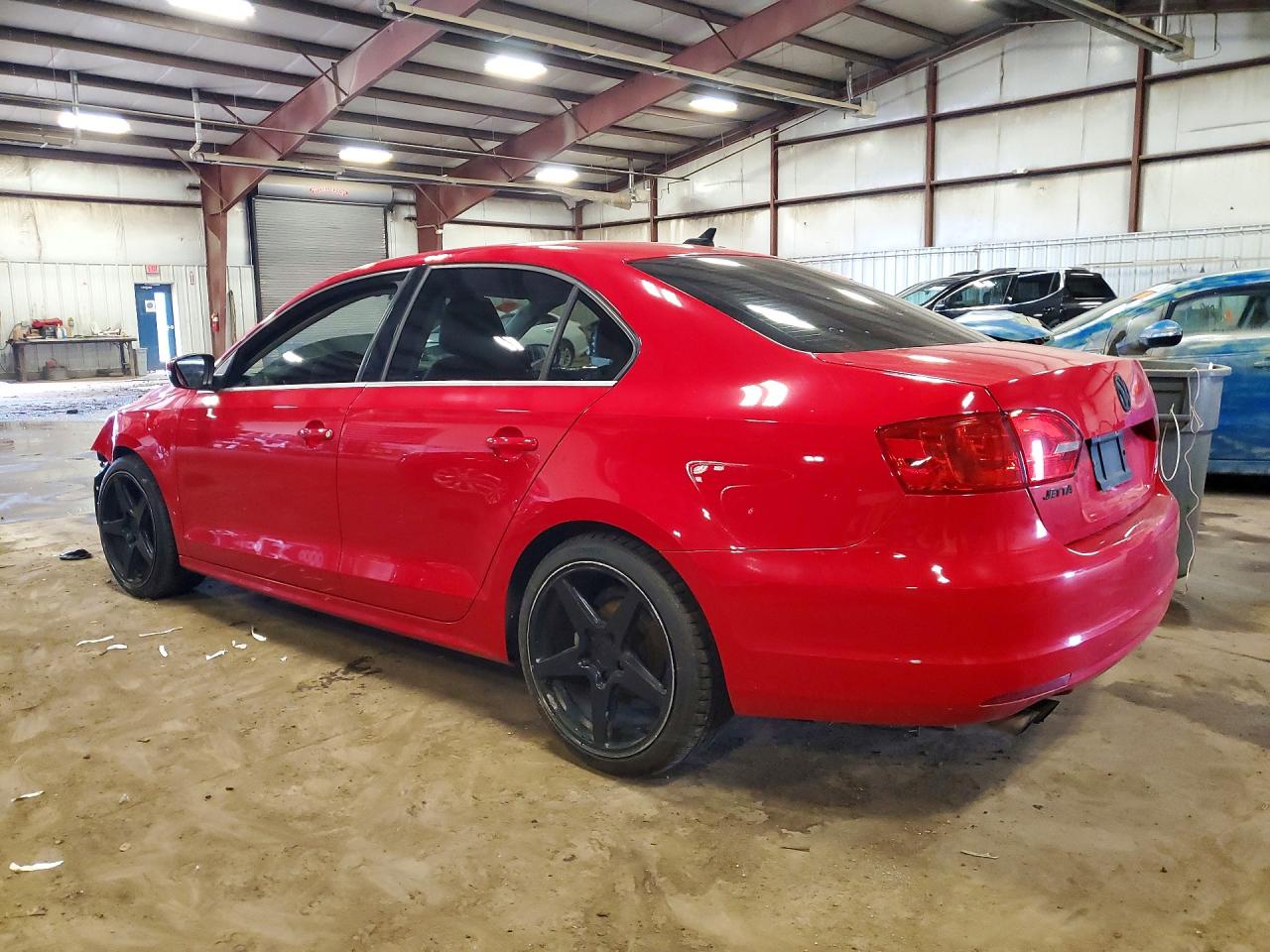 2014 Volkswagen Jetta Se Red vin: 3VWD17AJ7EM420502