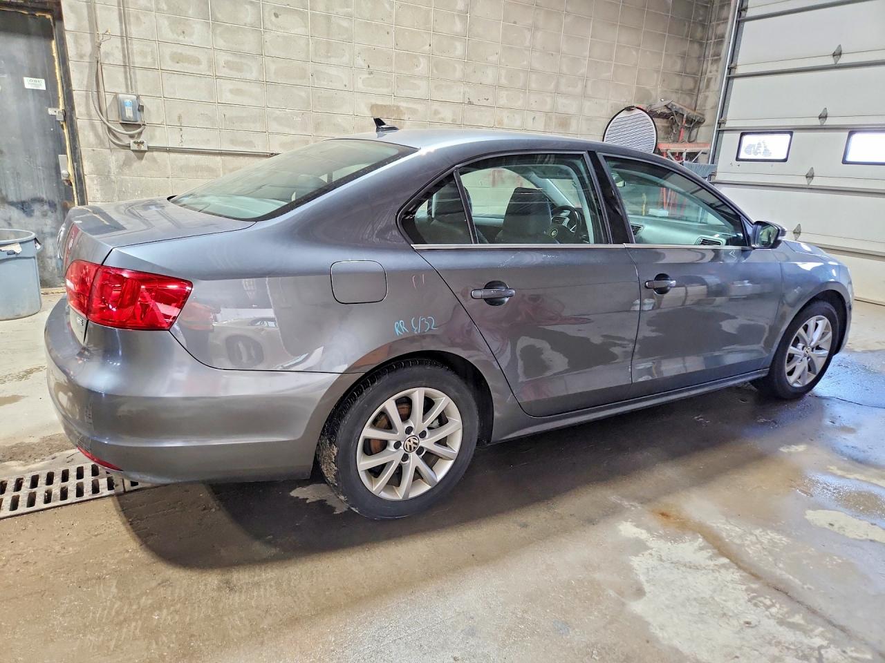2014 Volkswagen Jetta Se Gray vin: 3VWD17AJ7EM420662