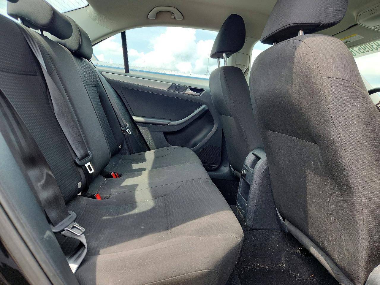 2015 Volkswagen Jetta Se Black vin: 3VWD17AJ7FM201718