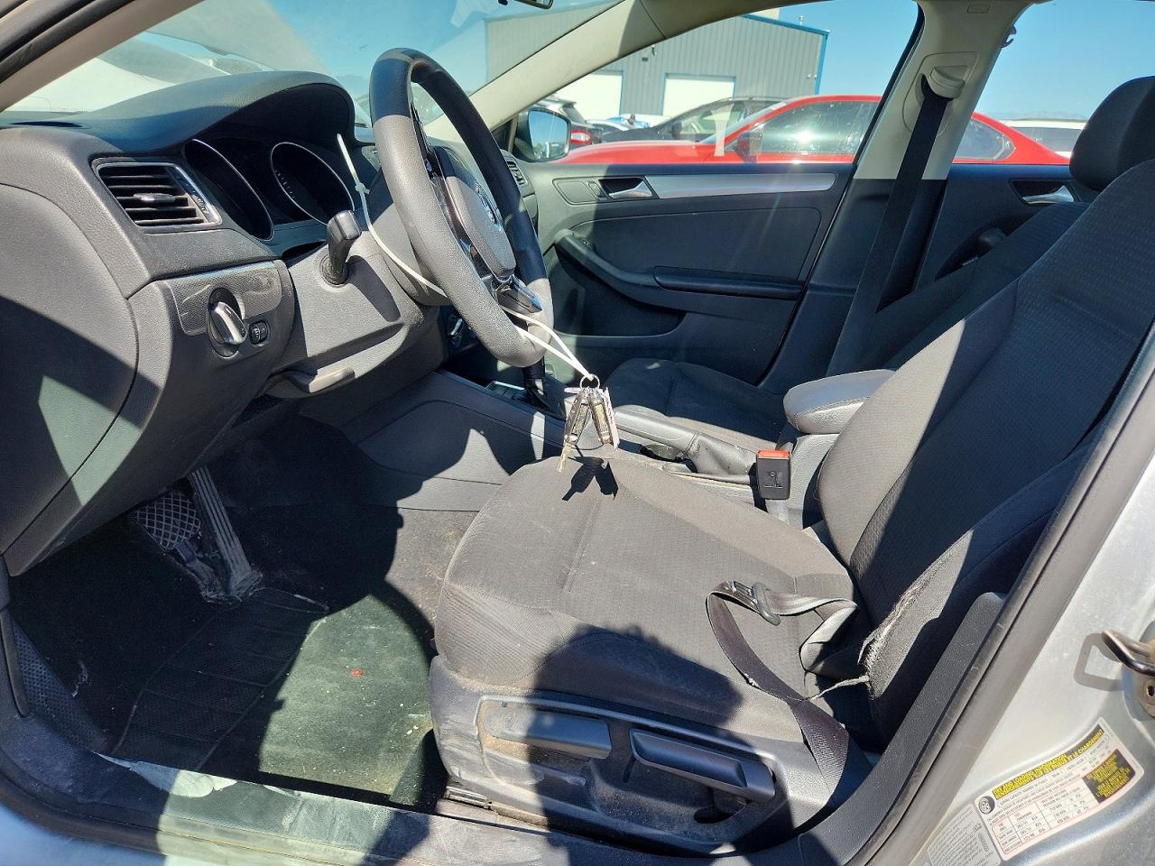 2015 Volkswagen Jetta Se Silver vin: 3VWD17AJ7FM206501