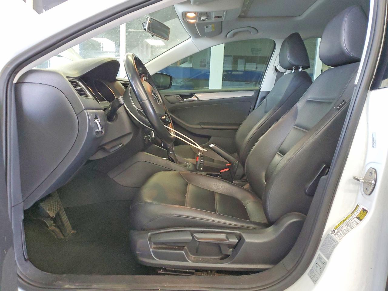 2015 Volkswagen Jetta Se White vin: 3VWD17AJ7FM286673