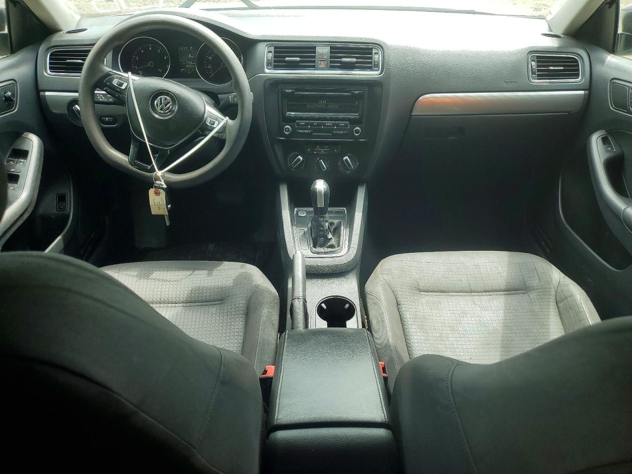 2015 Volkswagen Jetta Se White vin: 3VWD17AJ7FM291114