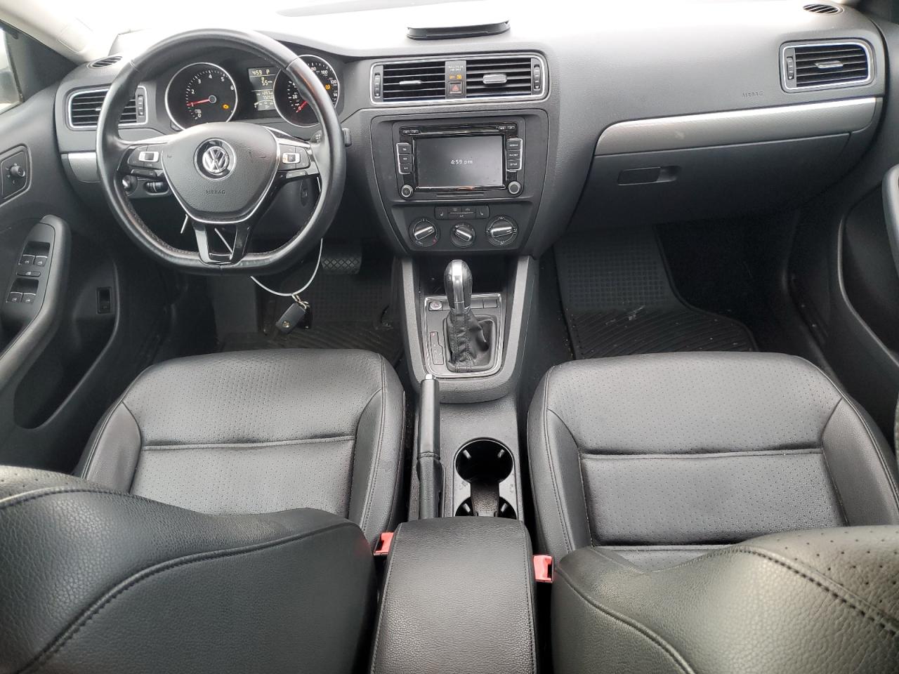 2015 Volkswagen Jetta Se White vin: 3VWD17AJ7FM300426