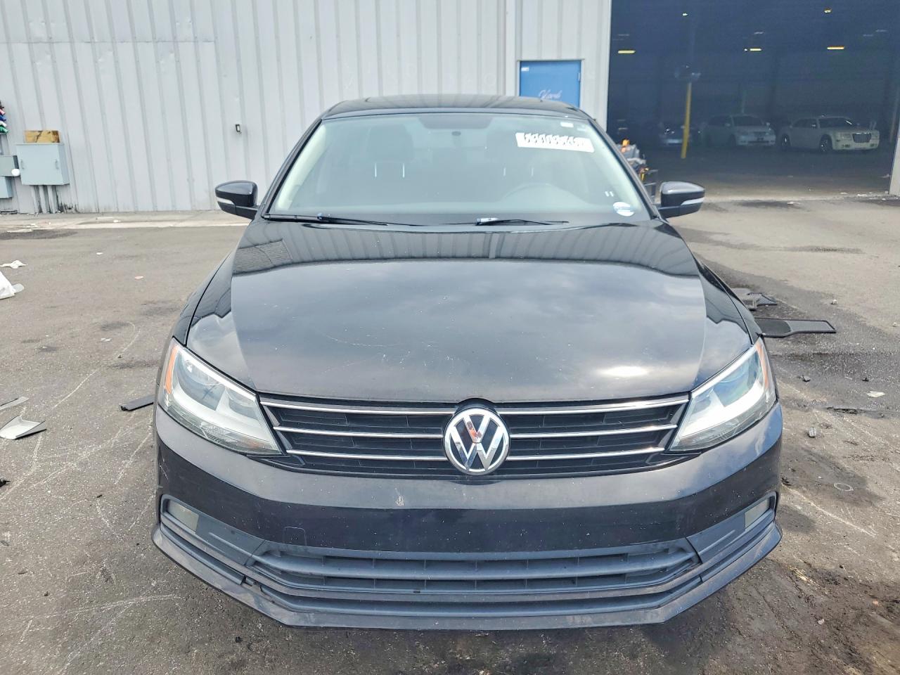 2015 Volkswagen Jetta Se Black vin: 3VWD17AJ7FM319901