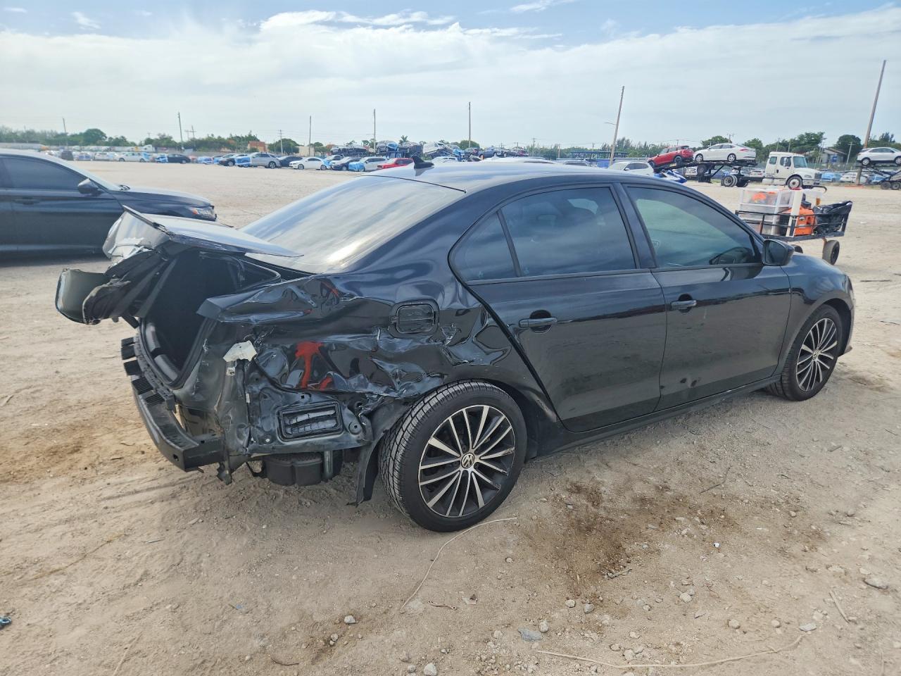2015 Volkswagen Jetta Se Черный vin: 3VWD17AJ7FM338318