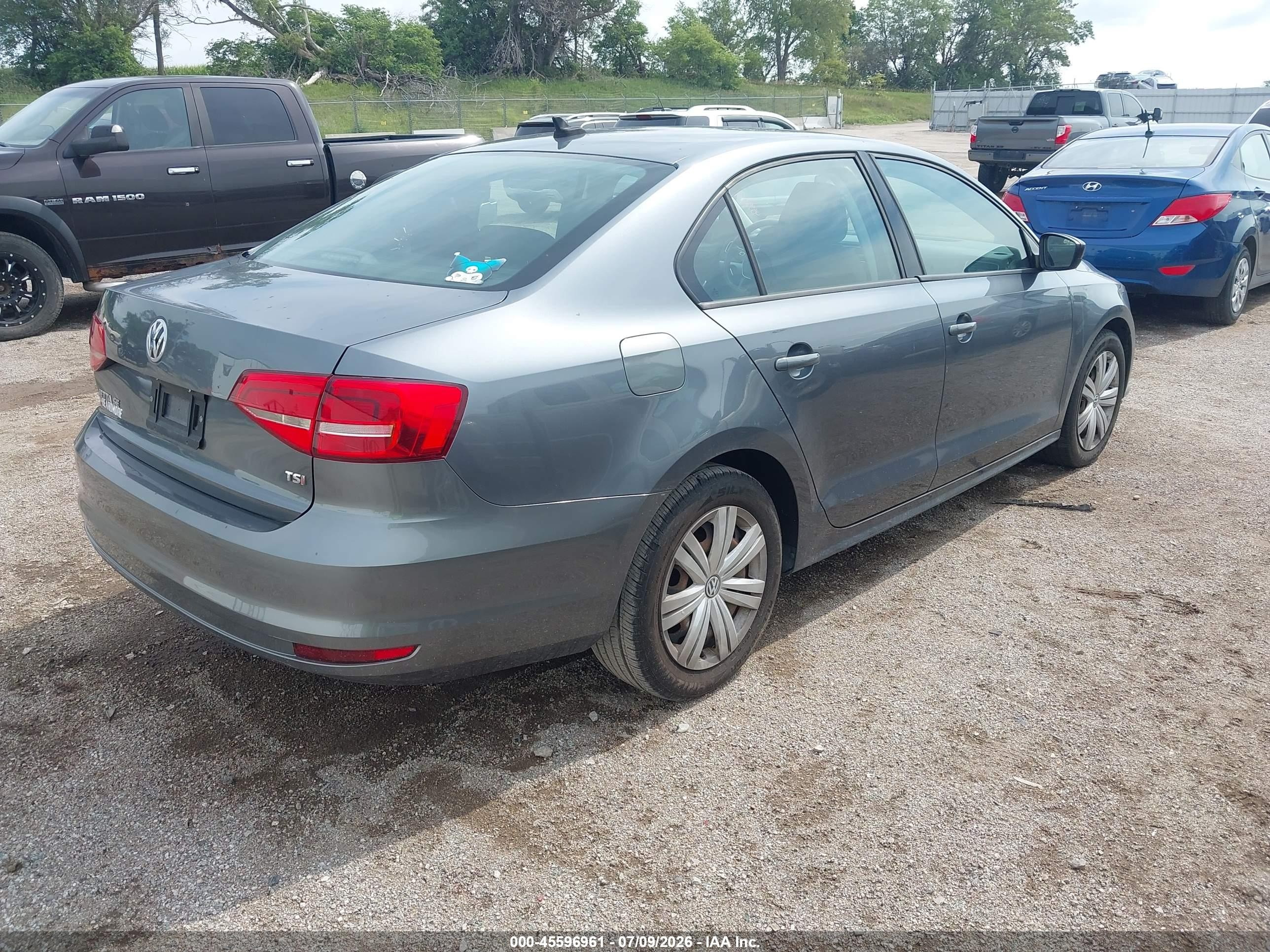 2015 Volkswagen Jetta 1.8t Se Black vin: 3VWD17AJ7FM350095
