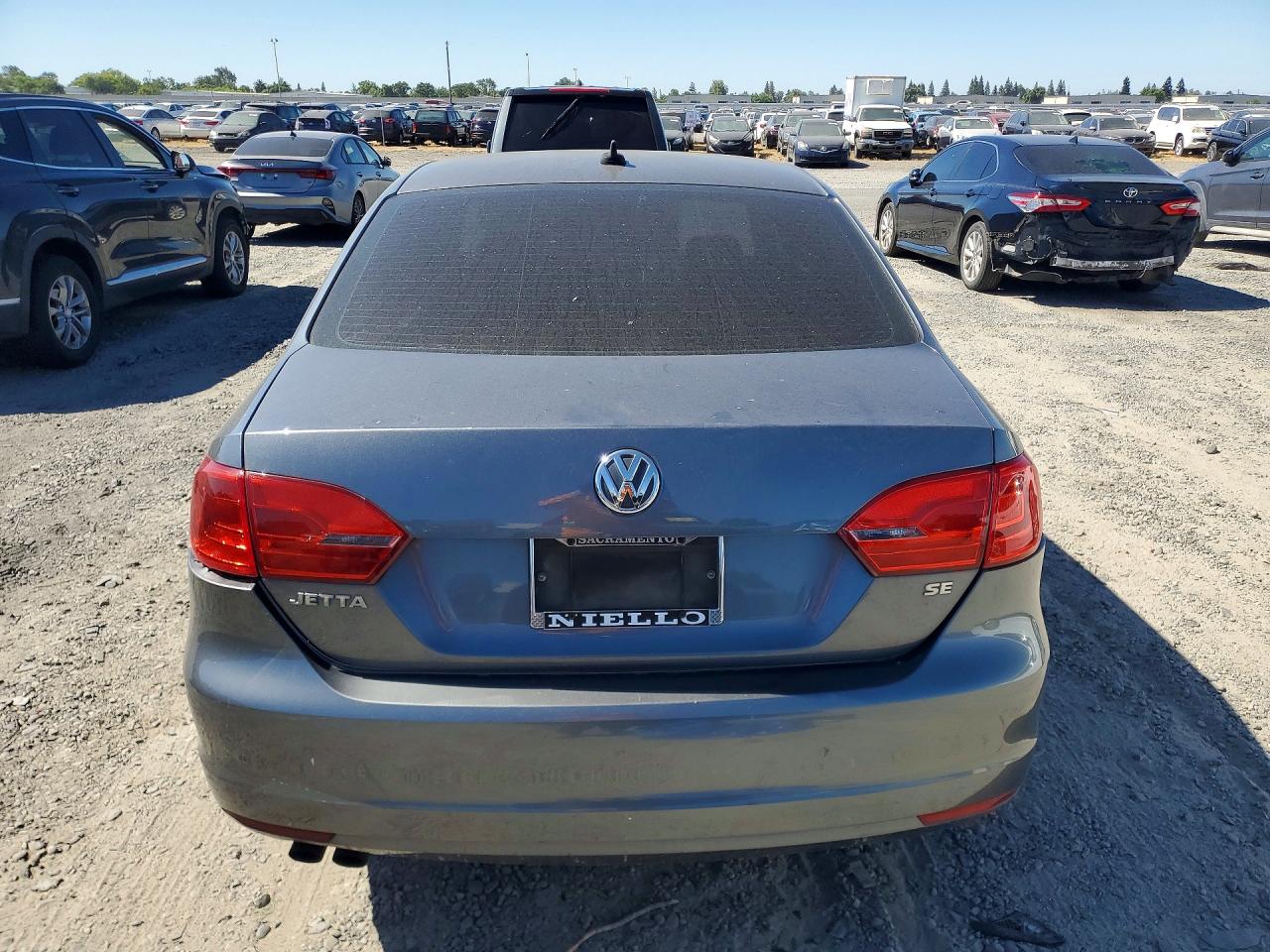 2014 Volkswagen Jetta Se Серый vin: 3VWD17AJ8EM226593