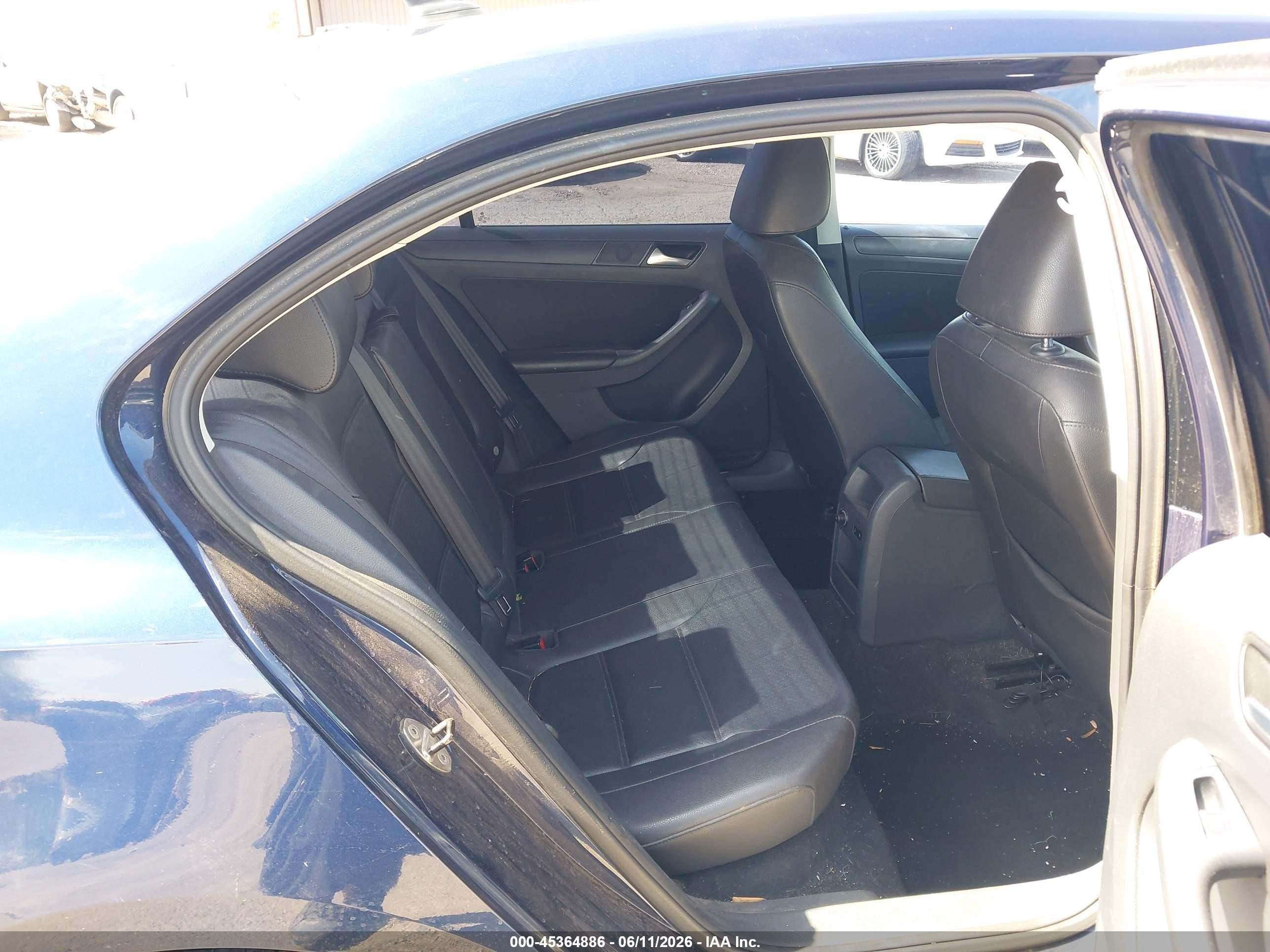 2014 Volkswagen Jetta 1.8t Se Синий vin: 3VWD17AJ8EM263997