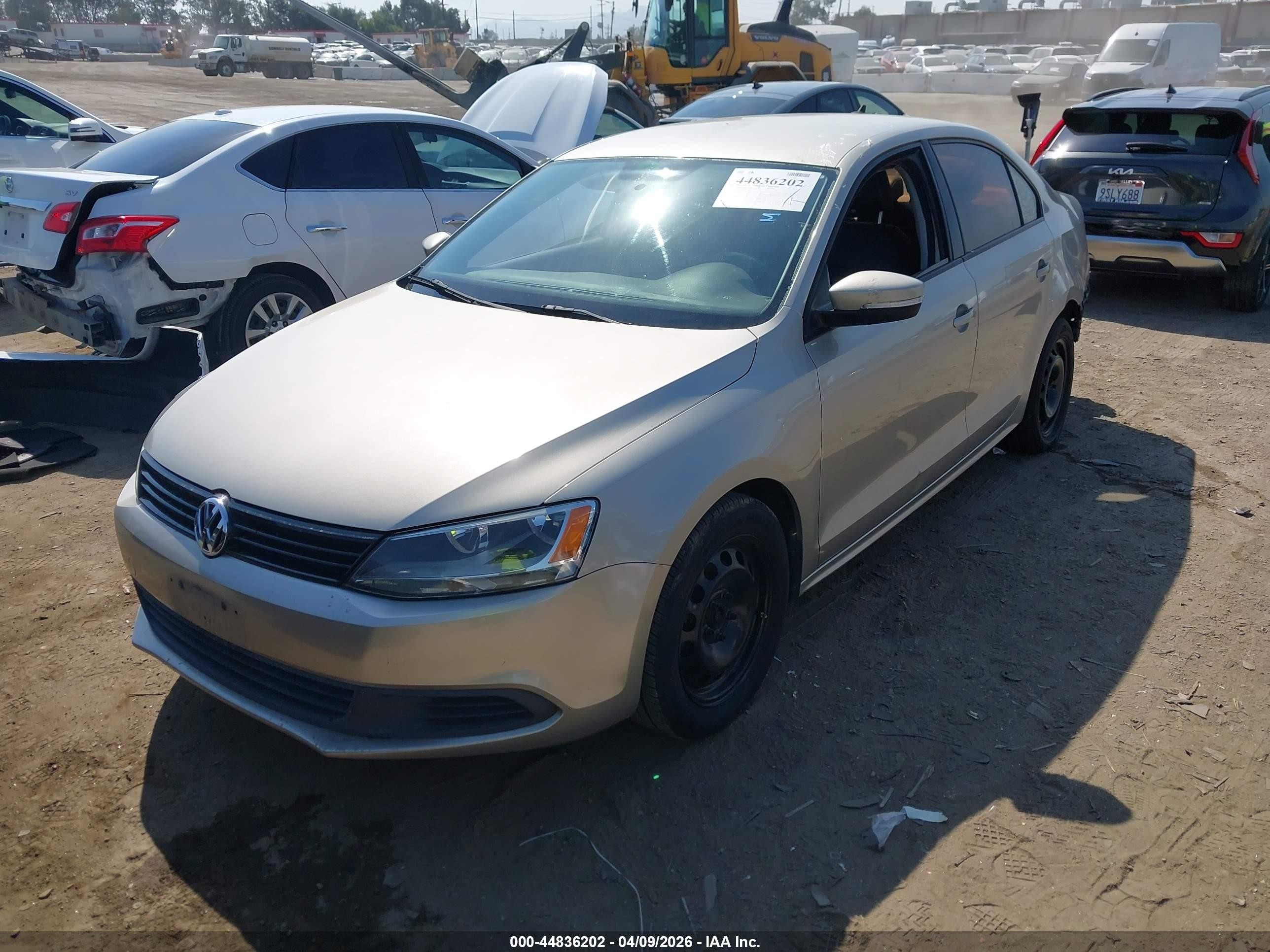 2014 Volkswagen Jetta 1.8t Se Gray vin: 3VWD17AJ8EM271386